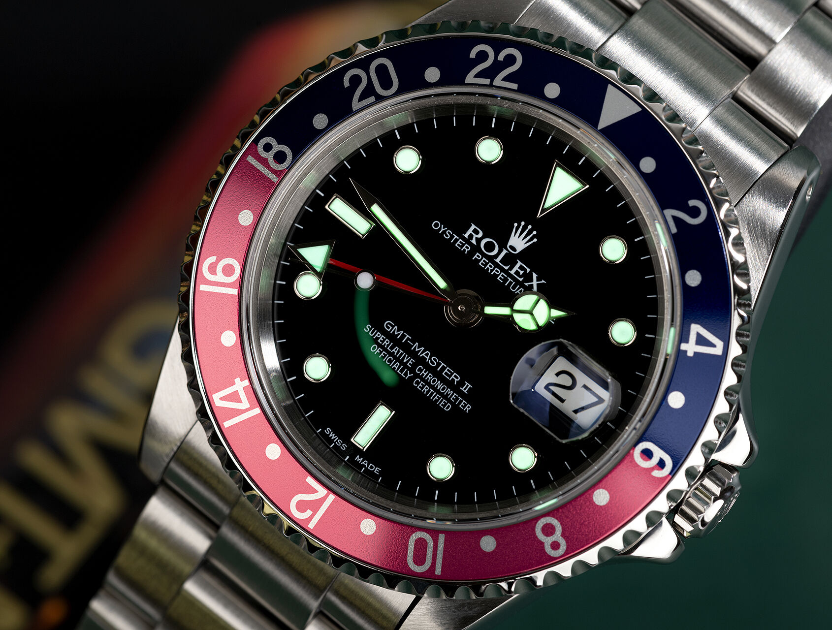 ref 16710 | 16710 - Box & Certificate | Rolex GMT-Master II