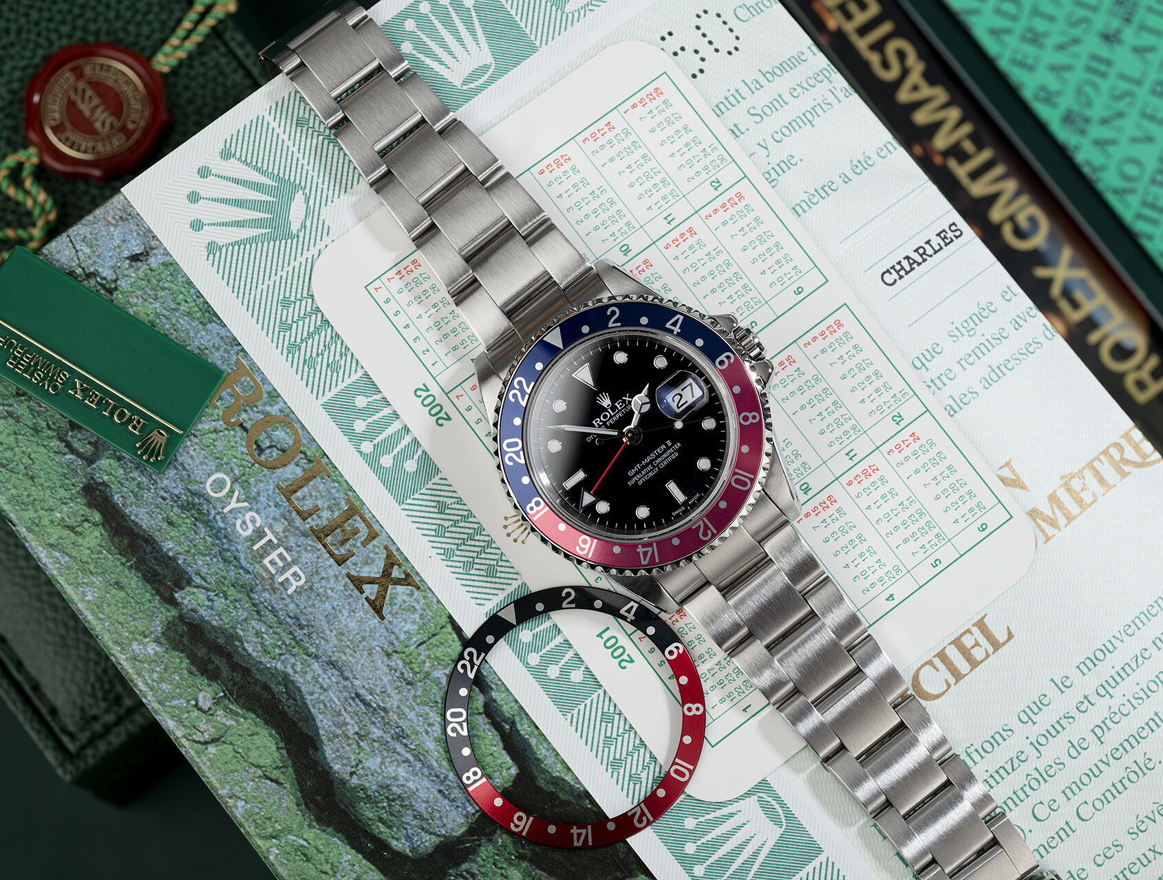 ref 16710 | 16710 - Box & Certificate | Rolex GMT-Master II