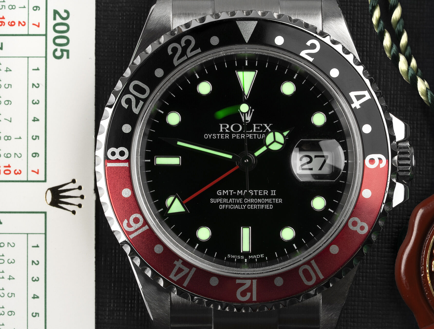 ref 16710 | 16710 - Box & Certificate | Rolex GMT-Master II