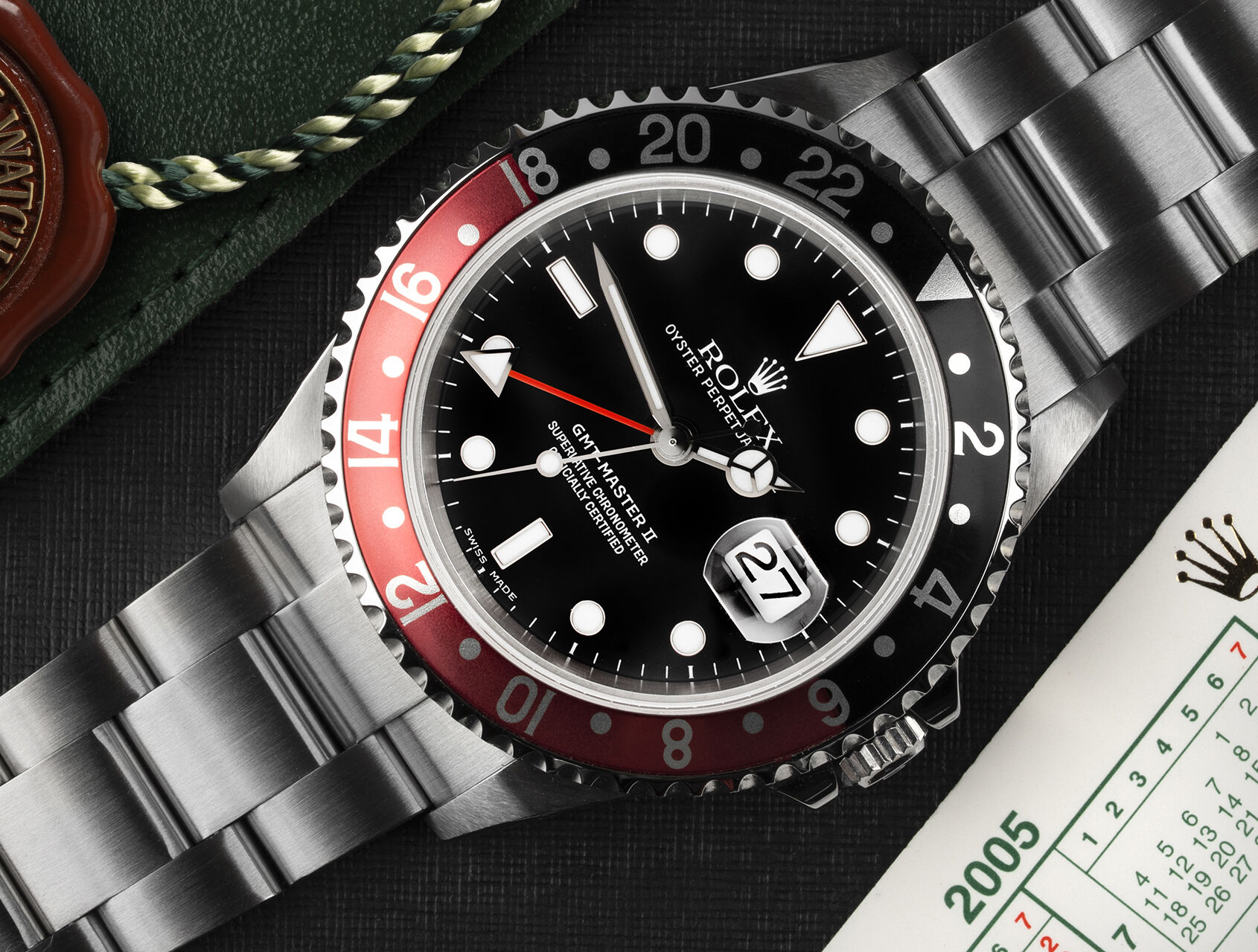 ref 16710 | 16710 - Box & Certificate | Rolex GMT-Master II