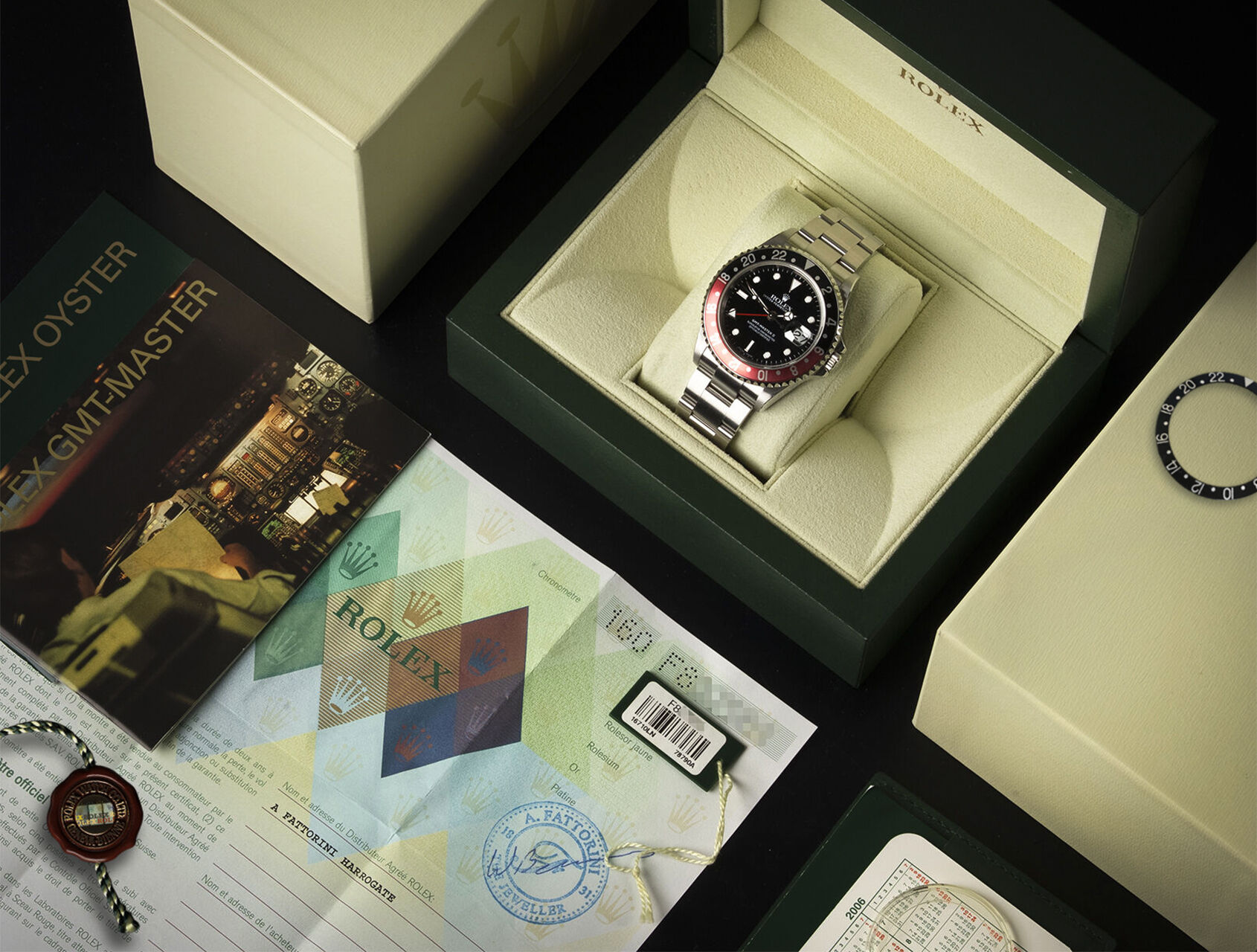 ref 16710 | 16710 - Box & Certificate | Rolex GMT-Master II