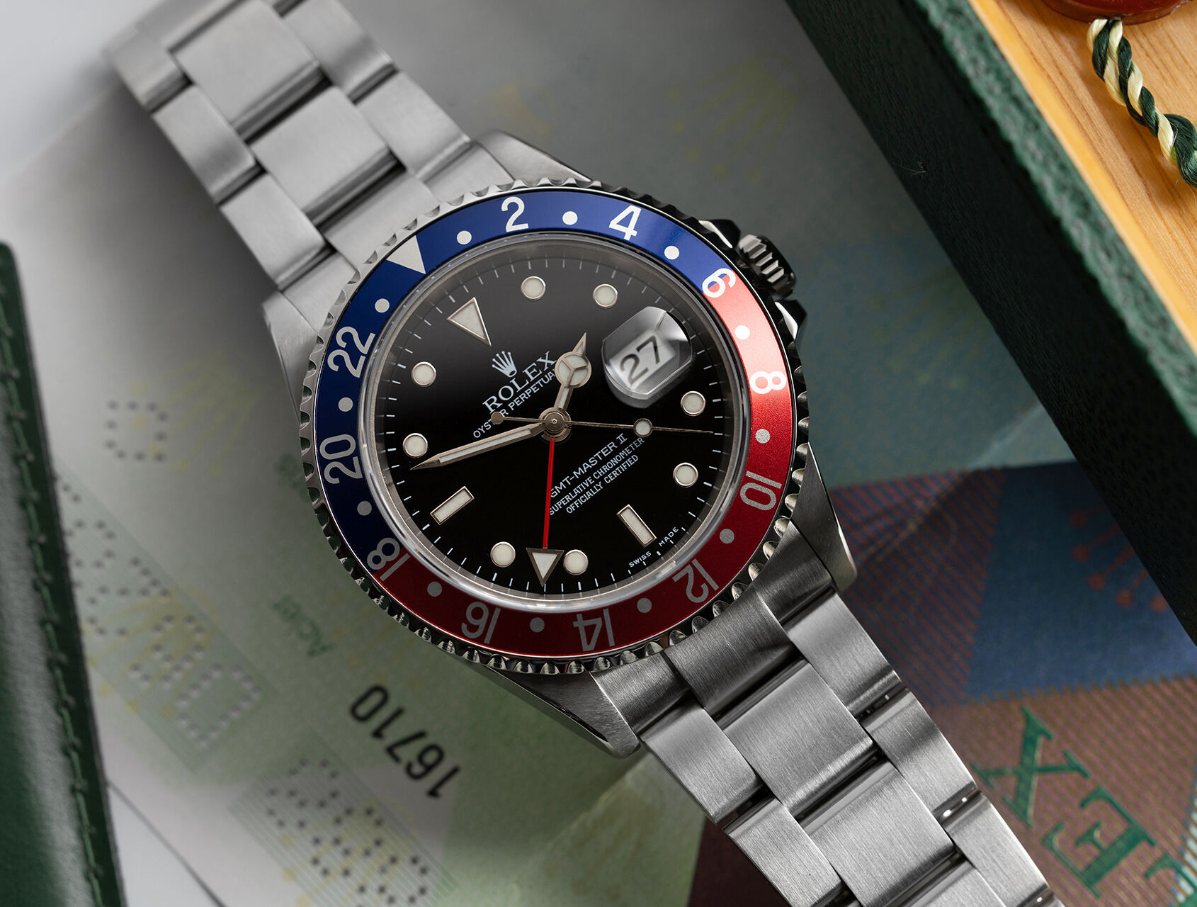 ref 16710 | Complete With Box & Papers | Rolex GMT-Master II