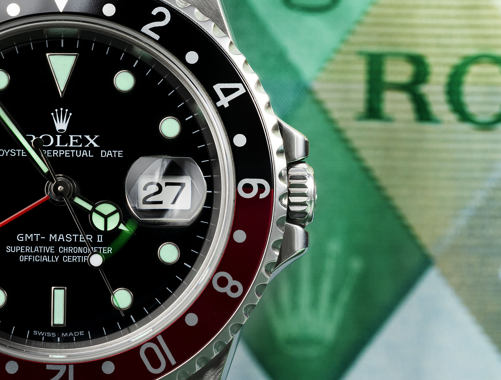 ref 16710 | 16710 - Rectangular Dial | Rolex GMT-Master II
