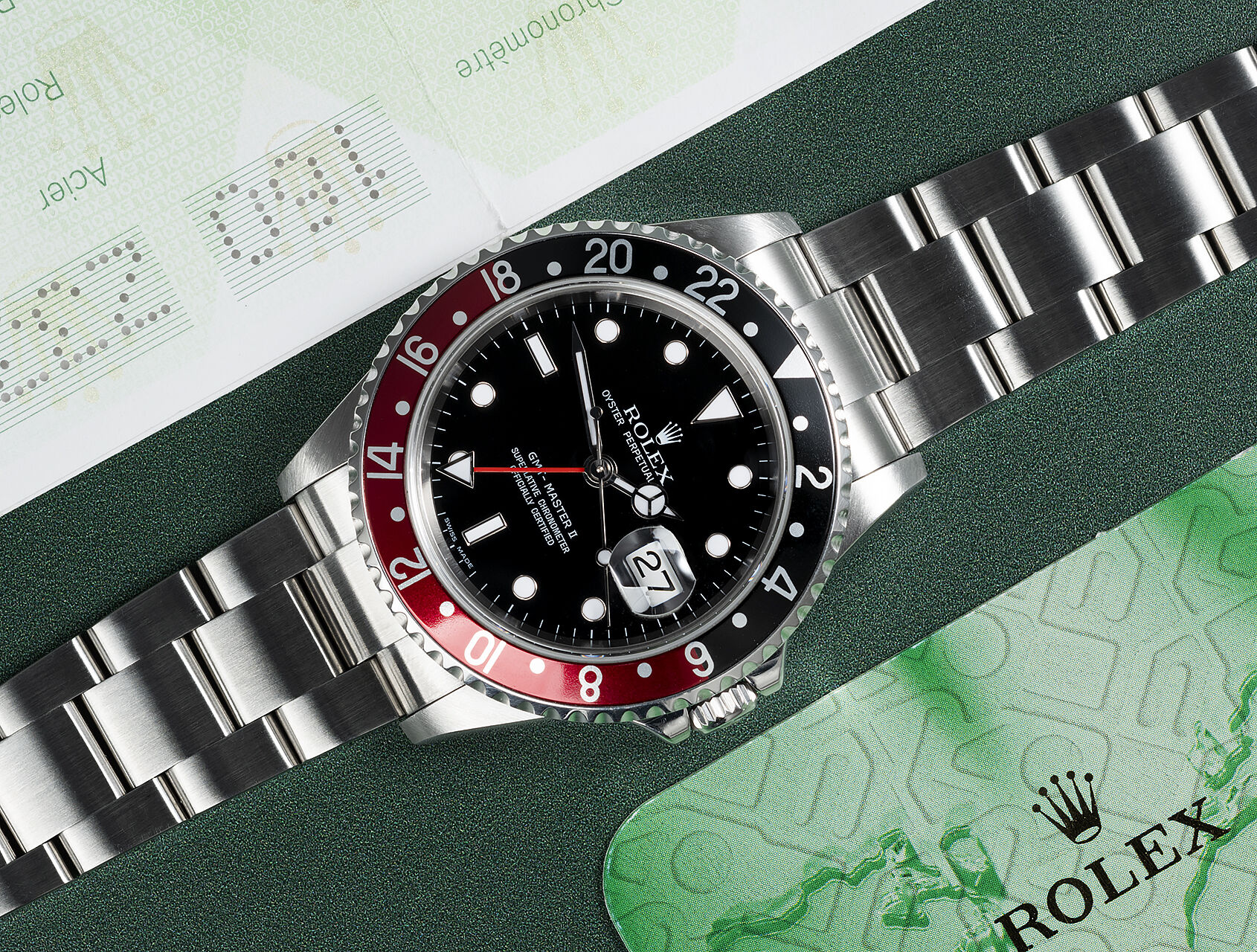 ref 16710 | 16710 - Rectangular Dial | Rolex GMT-Master II