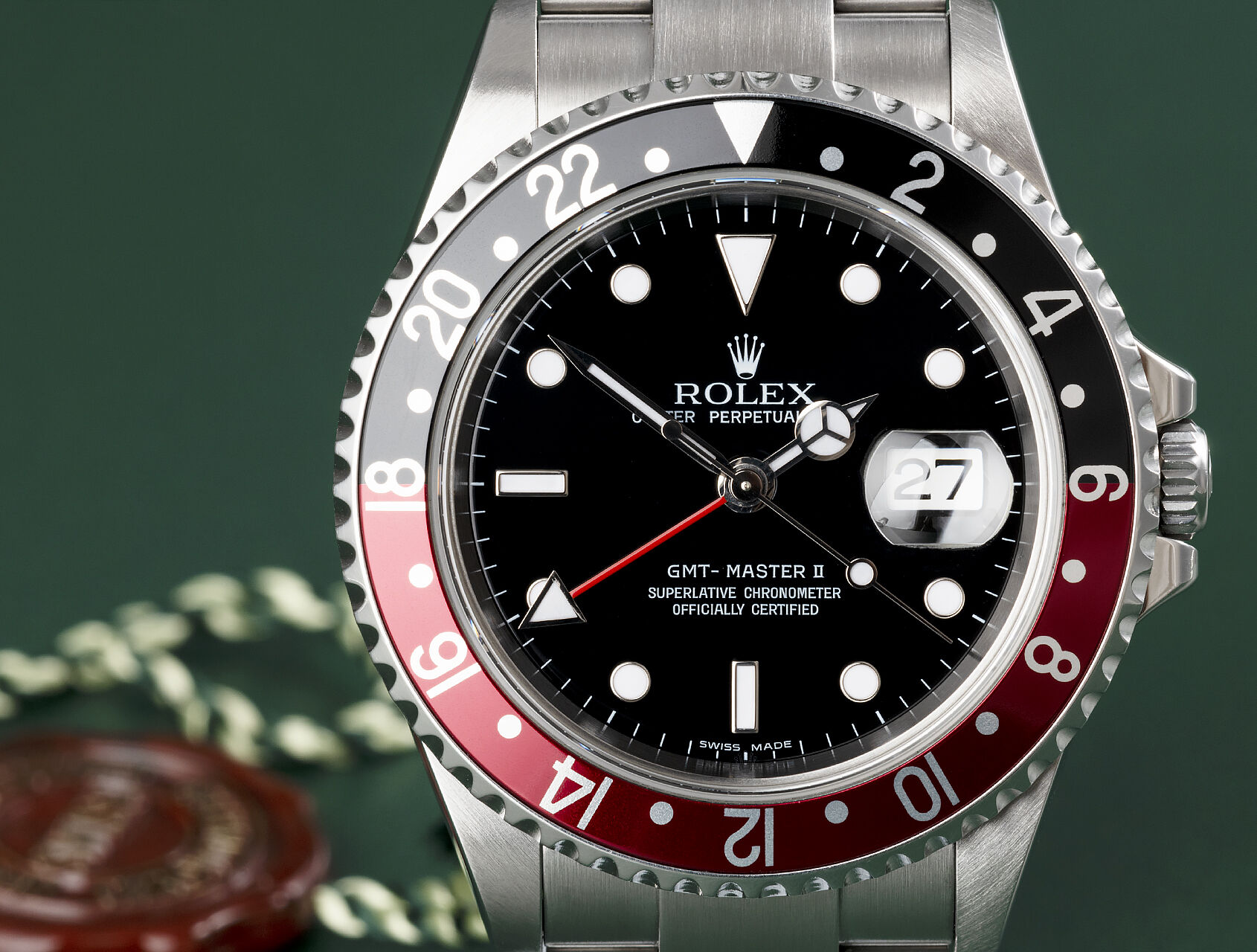 ref 16710 | 16710 - Rectangular Dial | Rolex GMT-Master II