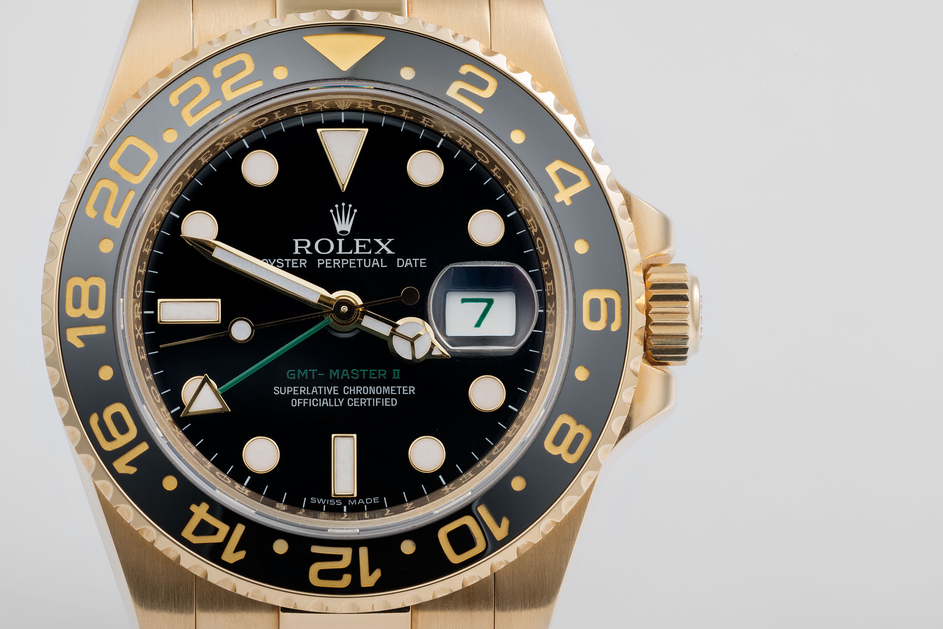 ref 116718LN | 18ct Yellow Gold 'Full Set' | Rolex GMT-Master II