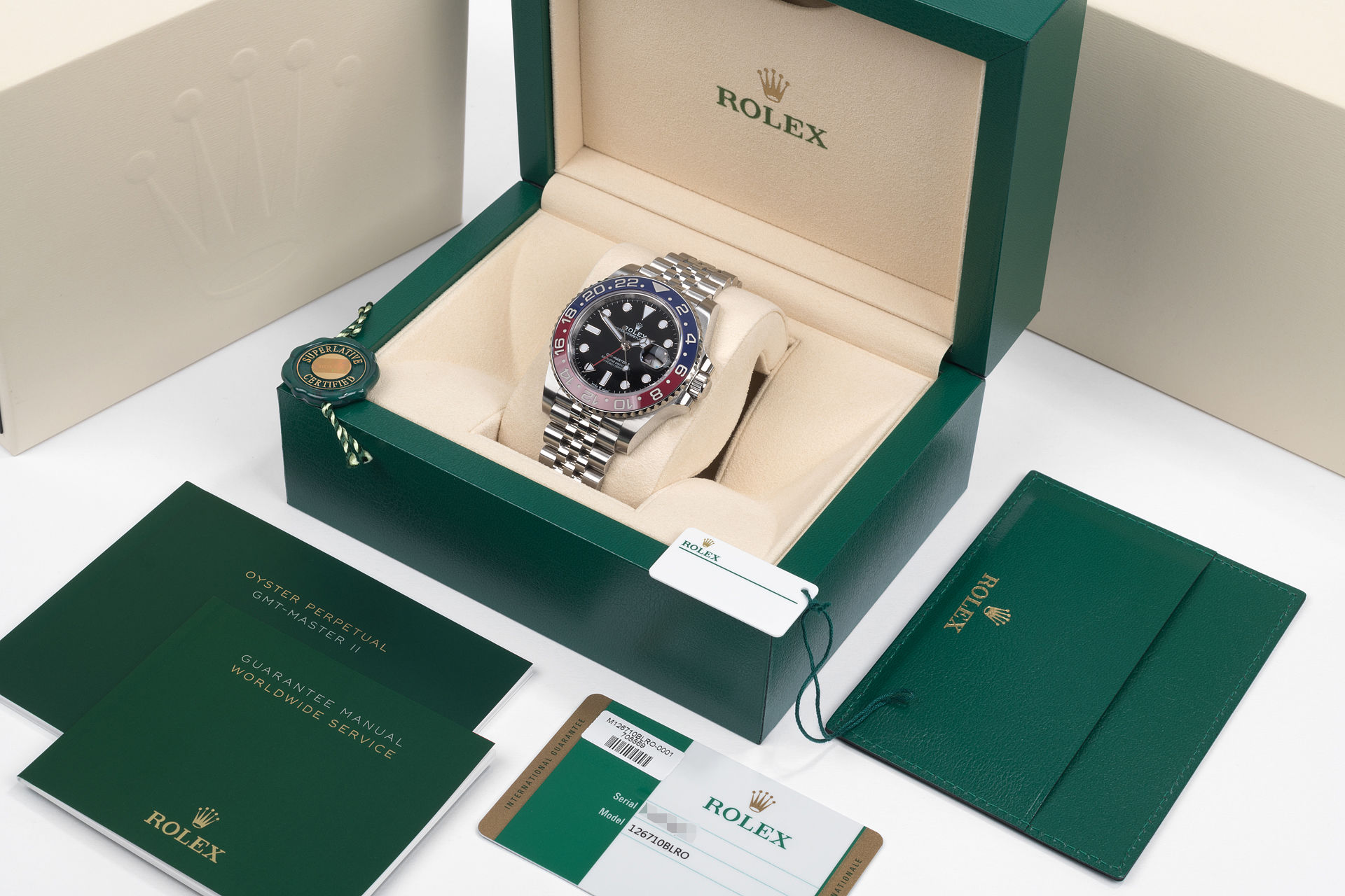 ref 126710BLRO | 5 Year Warranty 'Calibre 3285'  | Rolex GMT-Master II