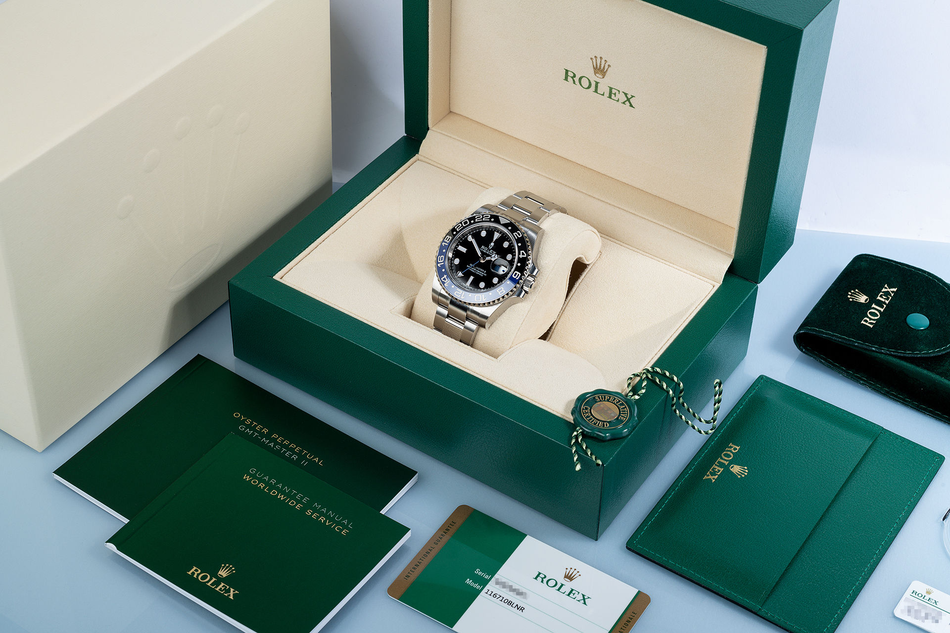 ref 116710BLNR | 5 Year Warranty 'Fully Stickered' | Rolex GMT-Master II