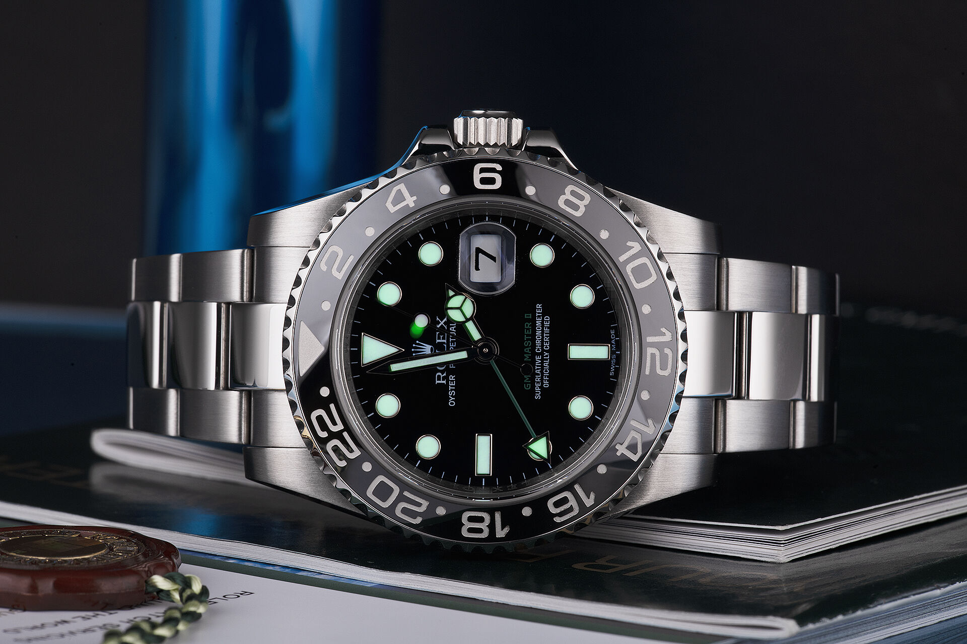 ref 116710LN | Just Serviced by Rolex | Rolex GMT-Master II