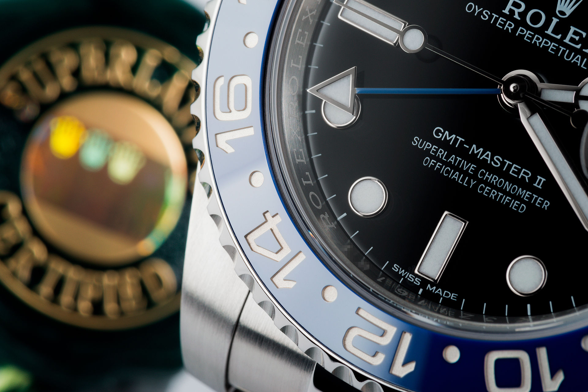 ref 116710BLNR | 'Batman' Full Set | Rolex GMT-Master II