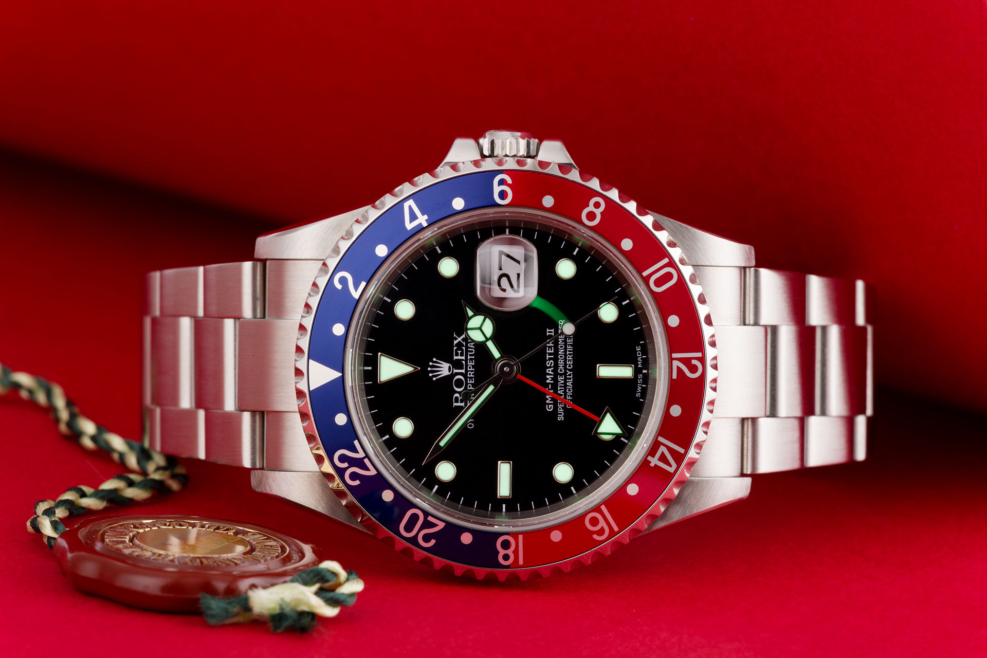 ref 16710 | 'Pepsi Bezel' Full Set | Rolex GMT-Master II