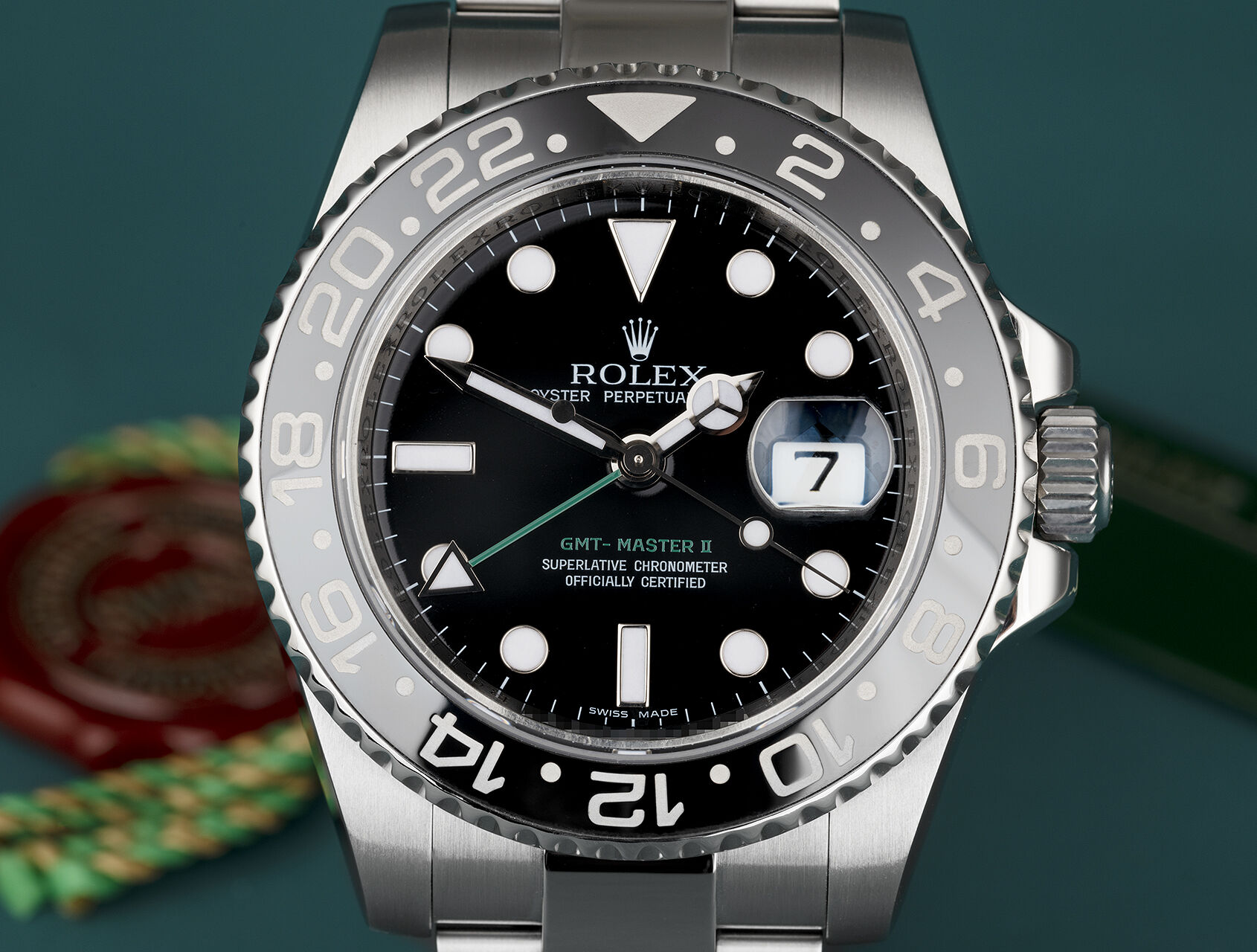 ref 116710LN | 116710LN - Box & Certificate | Rolex GMT-Master II