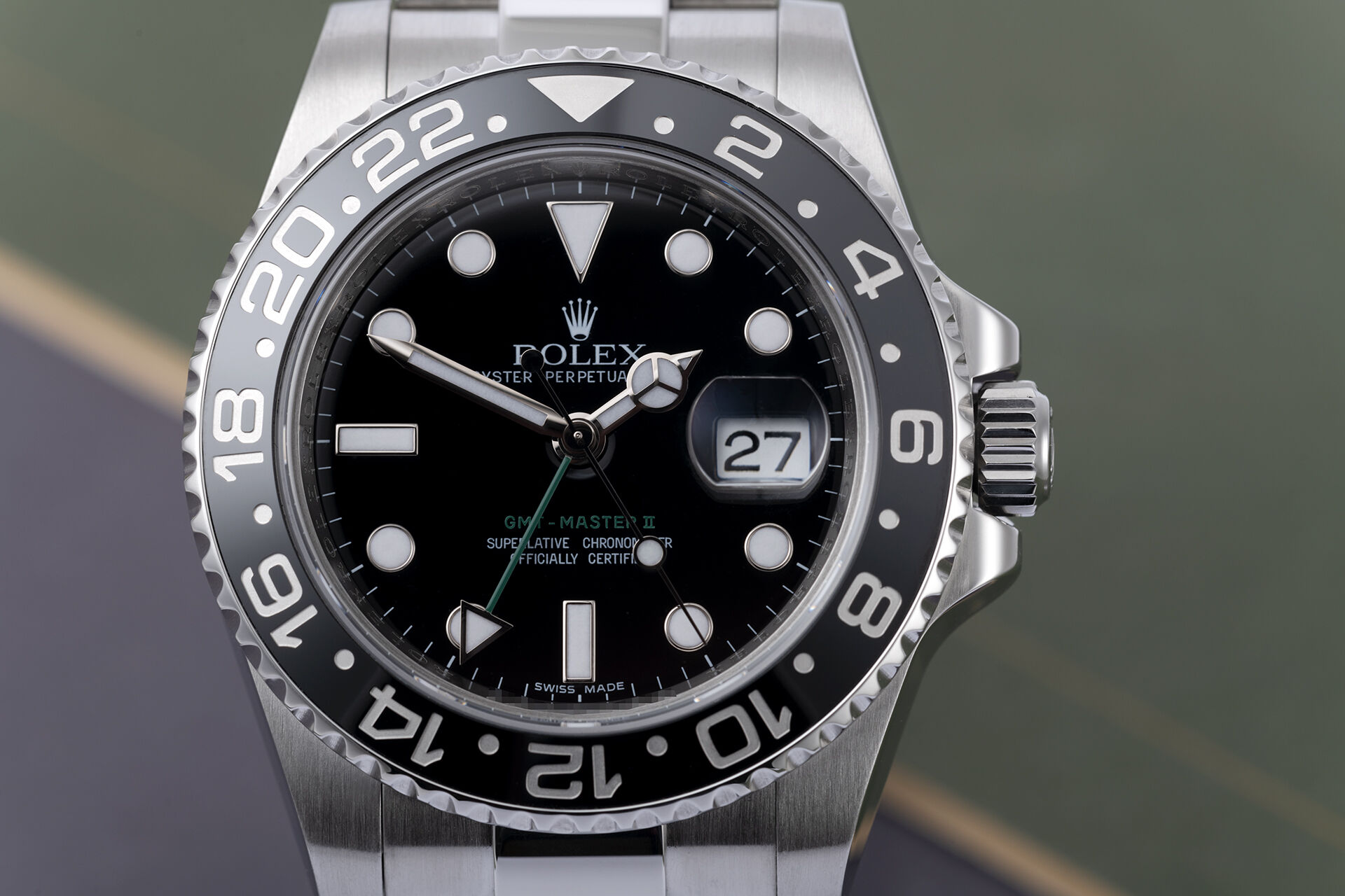 ref 116710LN | Box & Certificate - Final Series | Rolex GMT-Master II