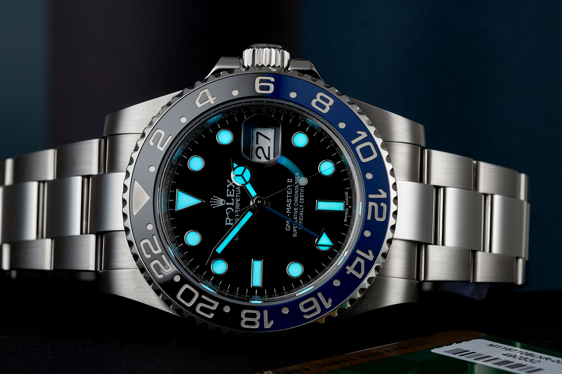 ref 116710BLNR | '1st Gen' Calibre 3186 | Rolex GMT-Master II