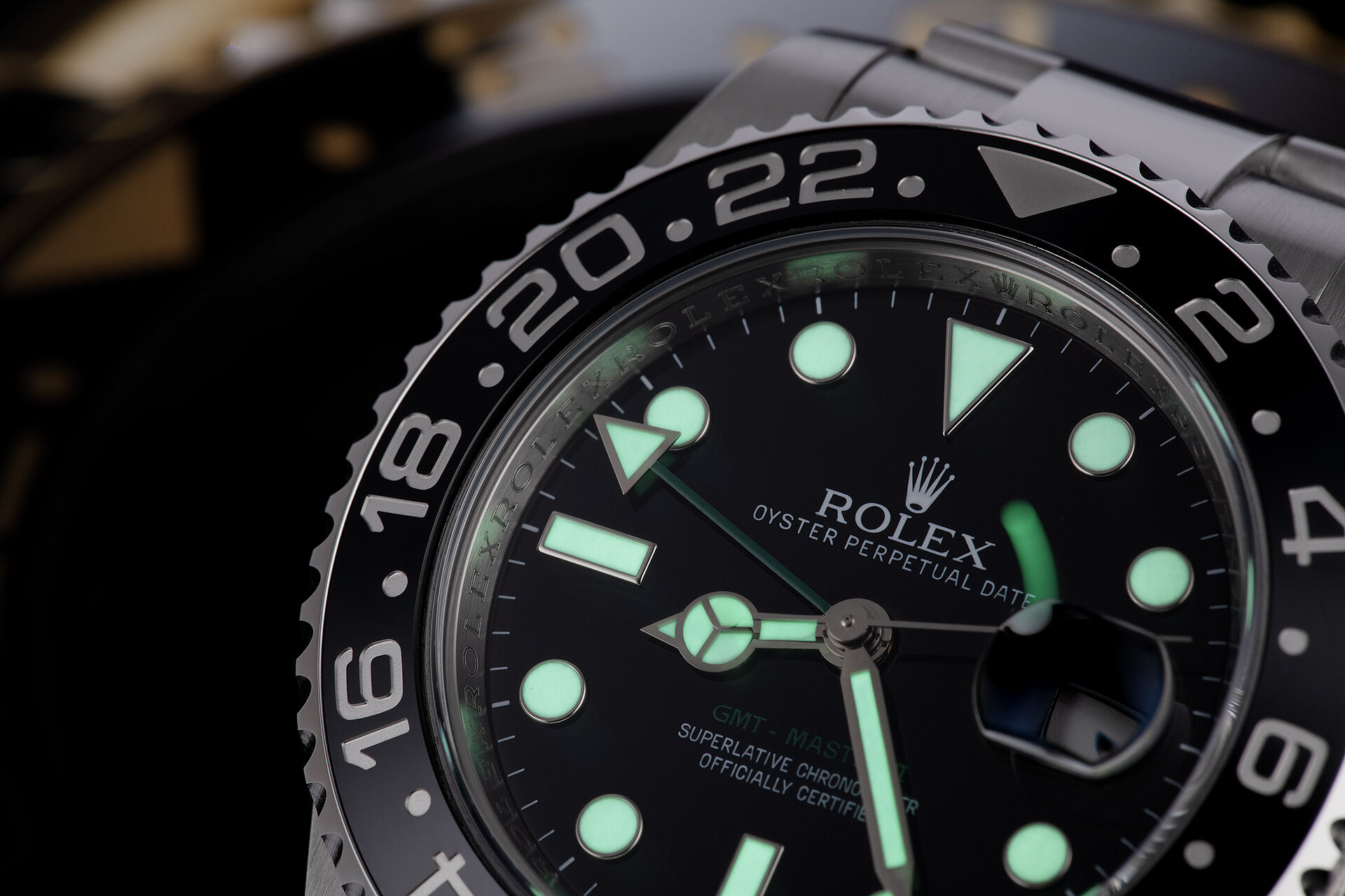 ref 116710LN | Box & Certificate | Rolex GMT-Master II