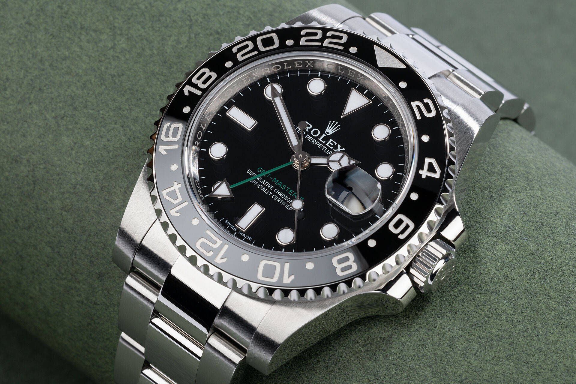 ref 116710LN | Box & Certificate | Rolex GMT-Master II