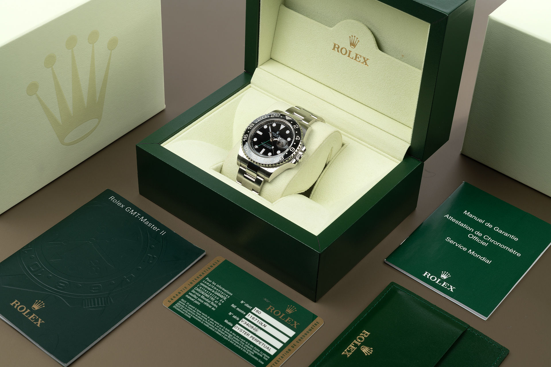 ref 116710LN | 'Box & Papers' | Rolex GMT-Master II