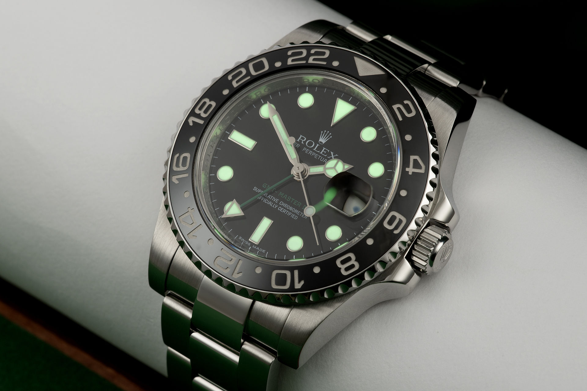 ref 116710LN | 'Box & Papers' | Rolex GMT-Master II