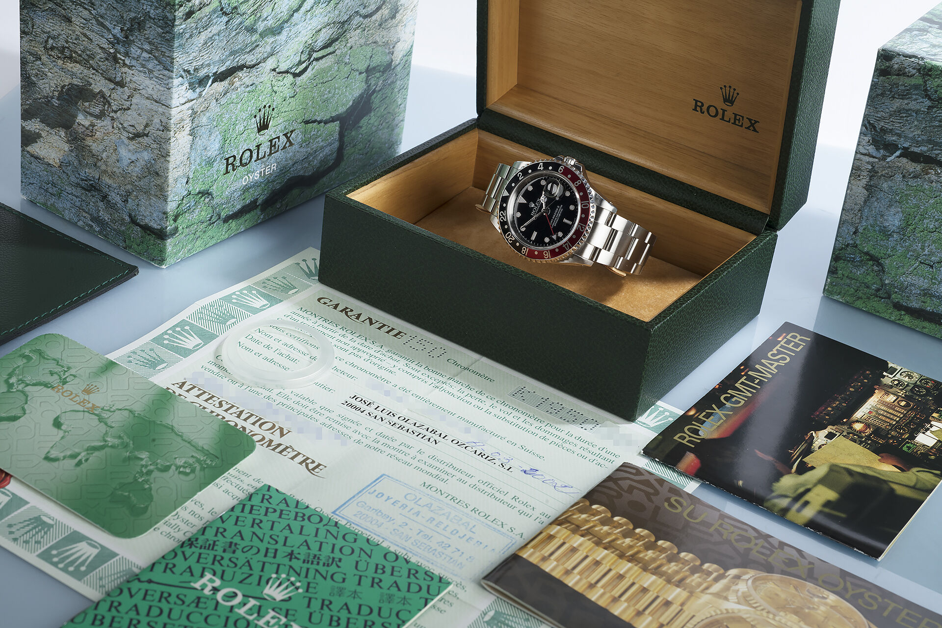 ref 16710 | Box & Certificate | Rolex GMT-Master II