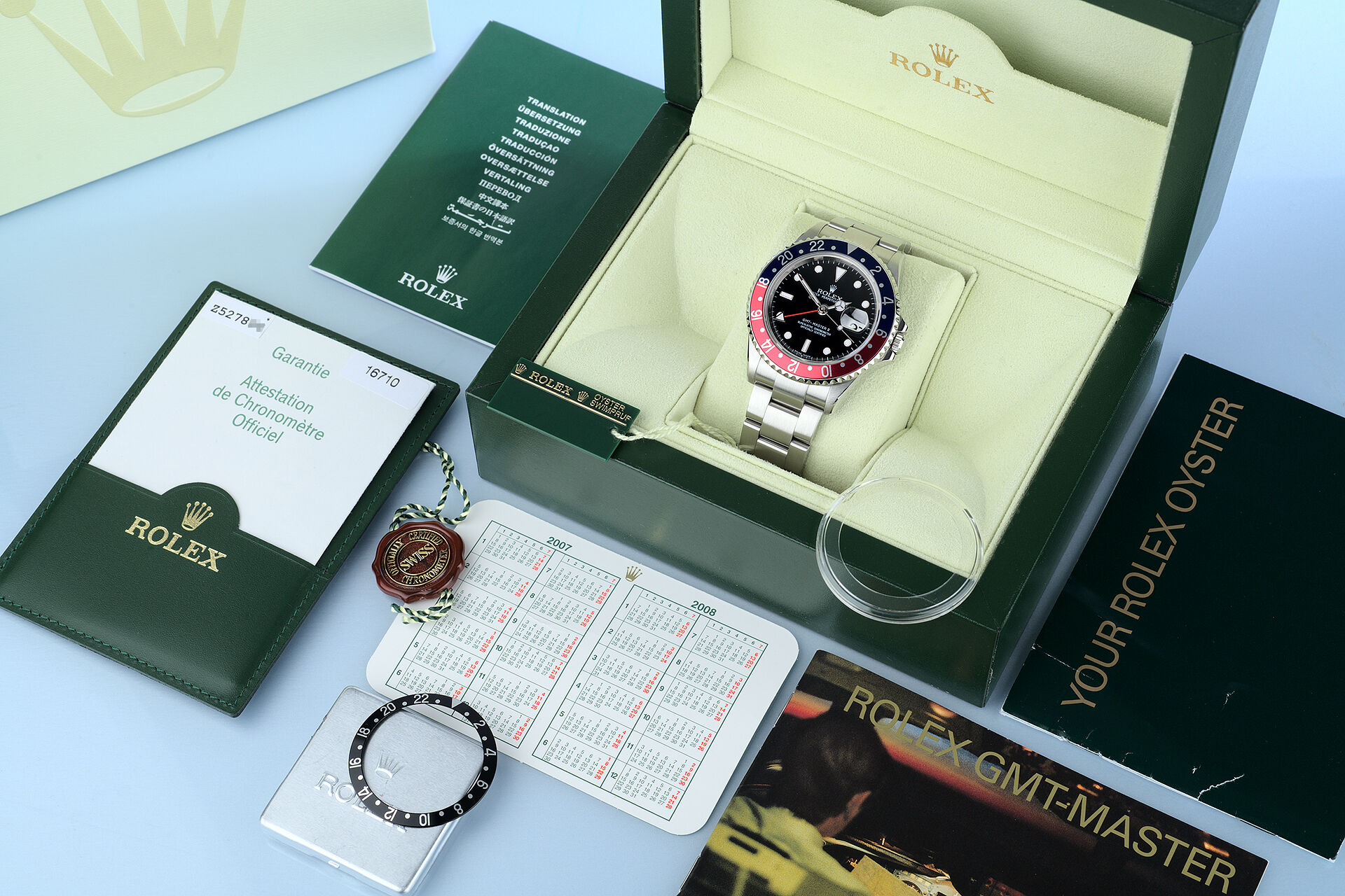 ref 16710 | Box & Papers | Rolex GMT-Master II