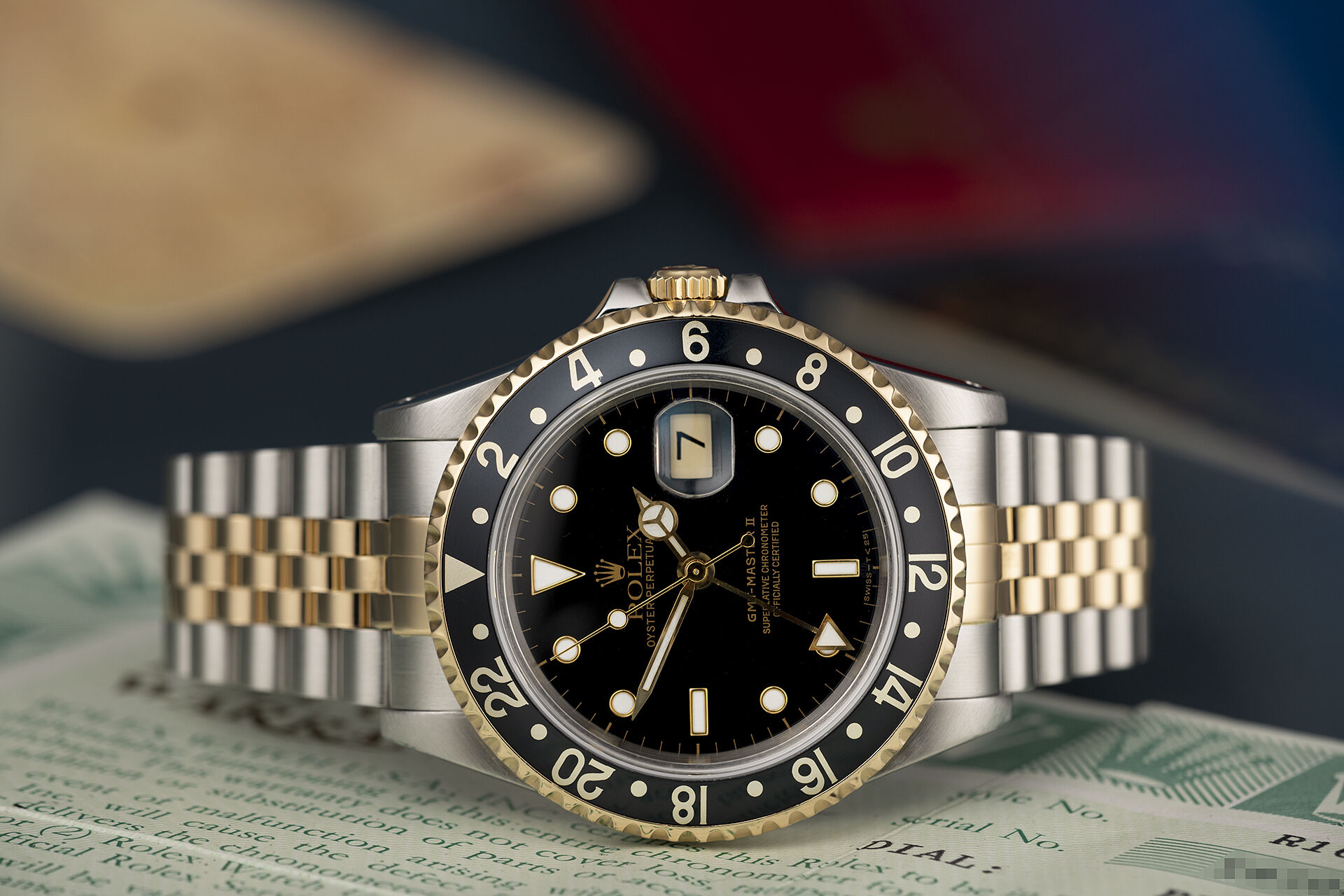 ref 16713 | Box & Certificate | Rolex GMT-Master II