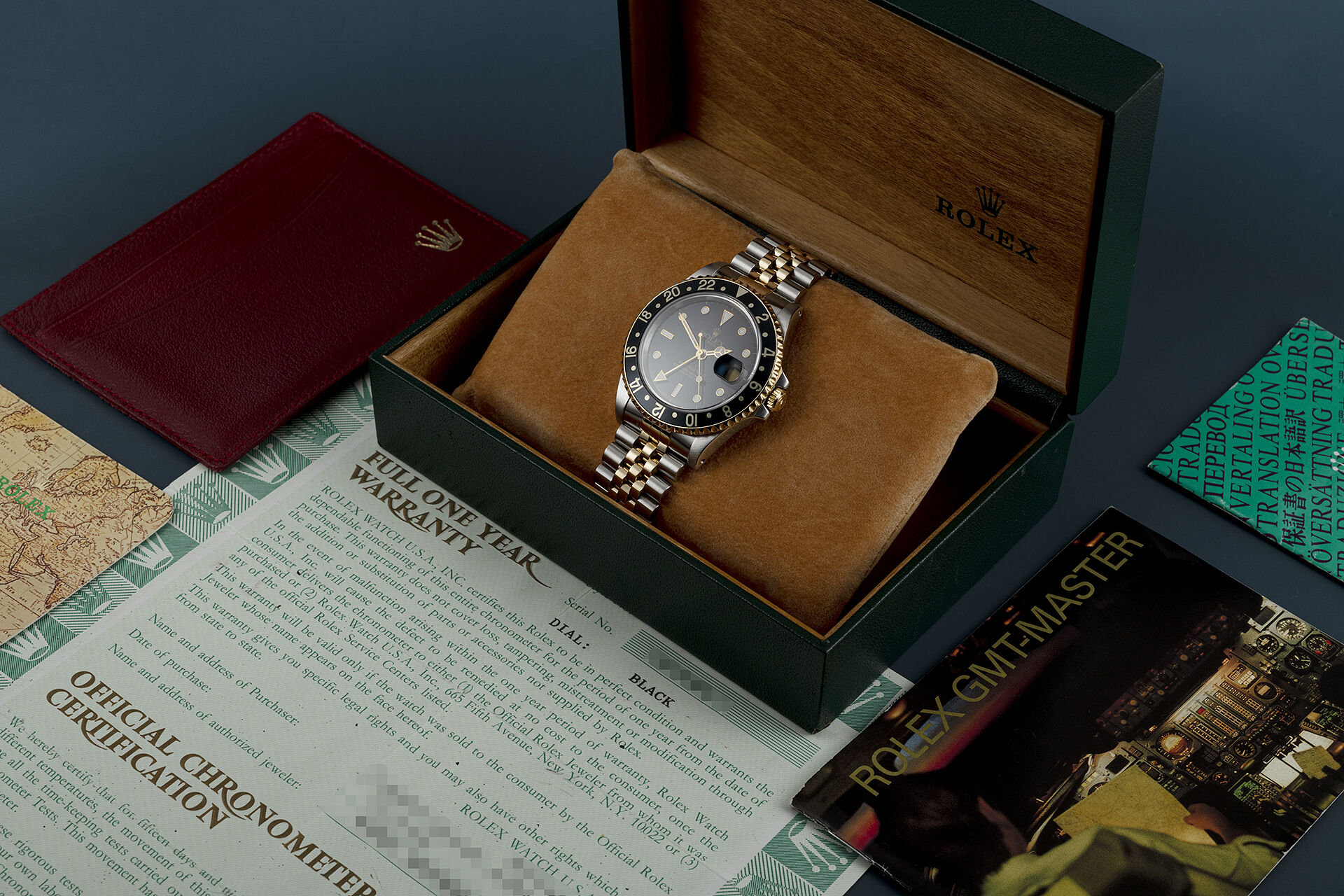 ref 16713 | Box & Certificate | Rolex GMT-Master II