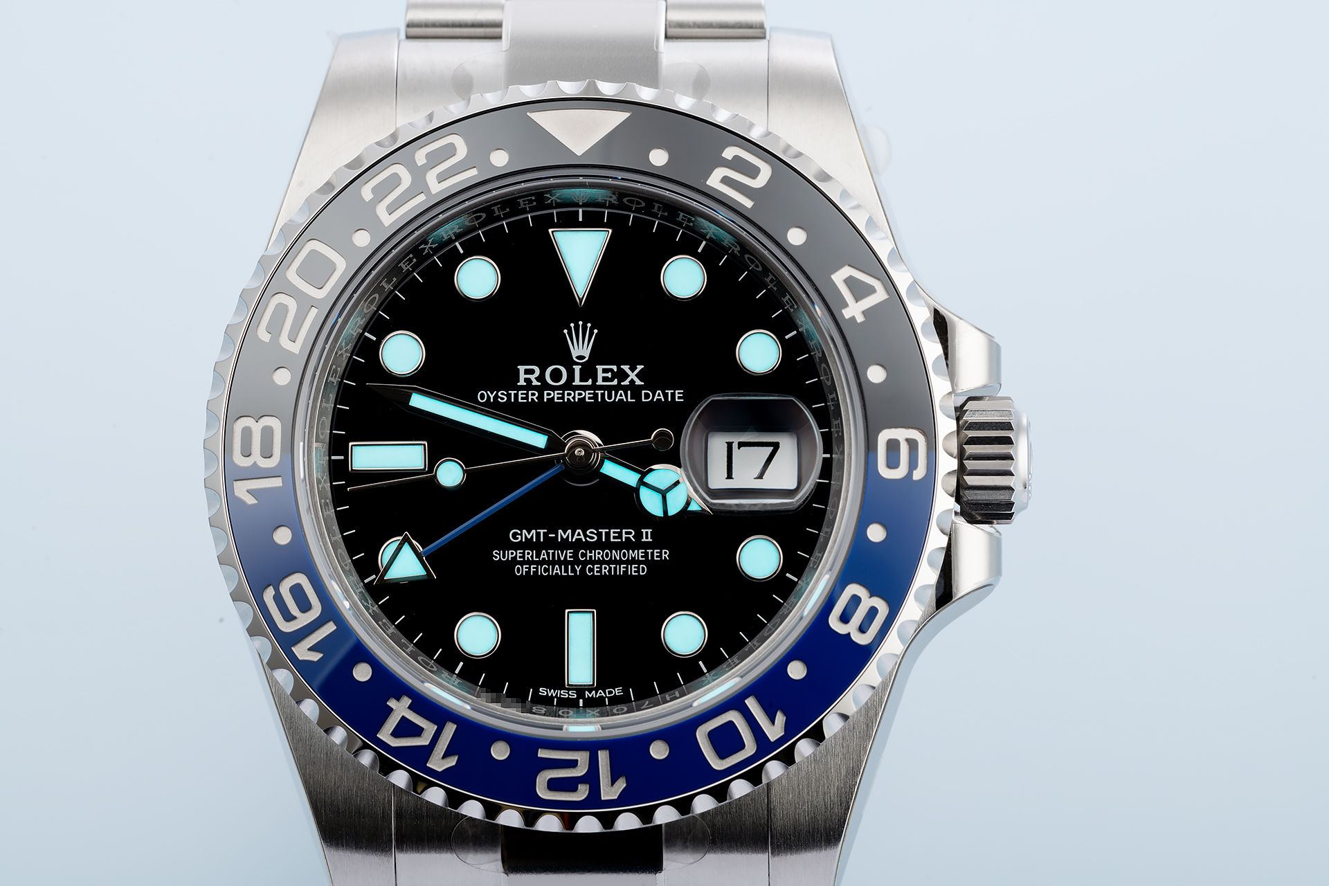 ref 116710BLNR | 'Brand New 2017 Batman' | Rolex GMT-Master II