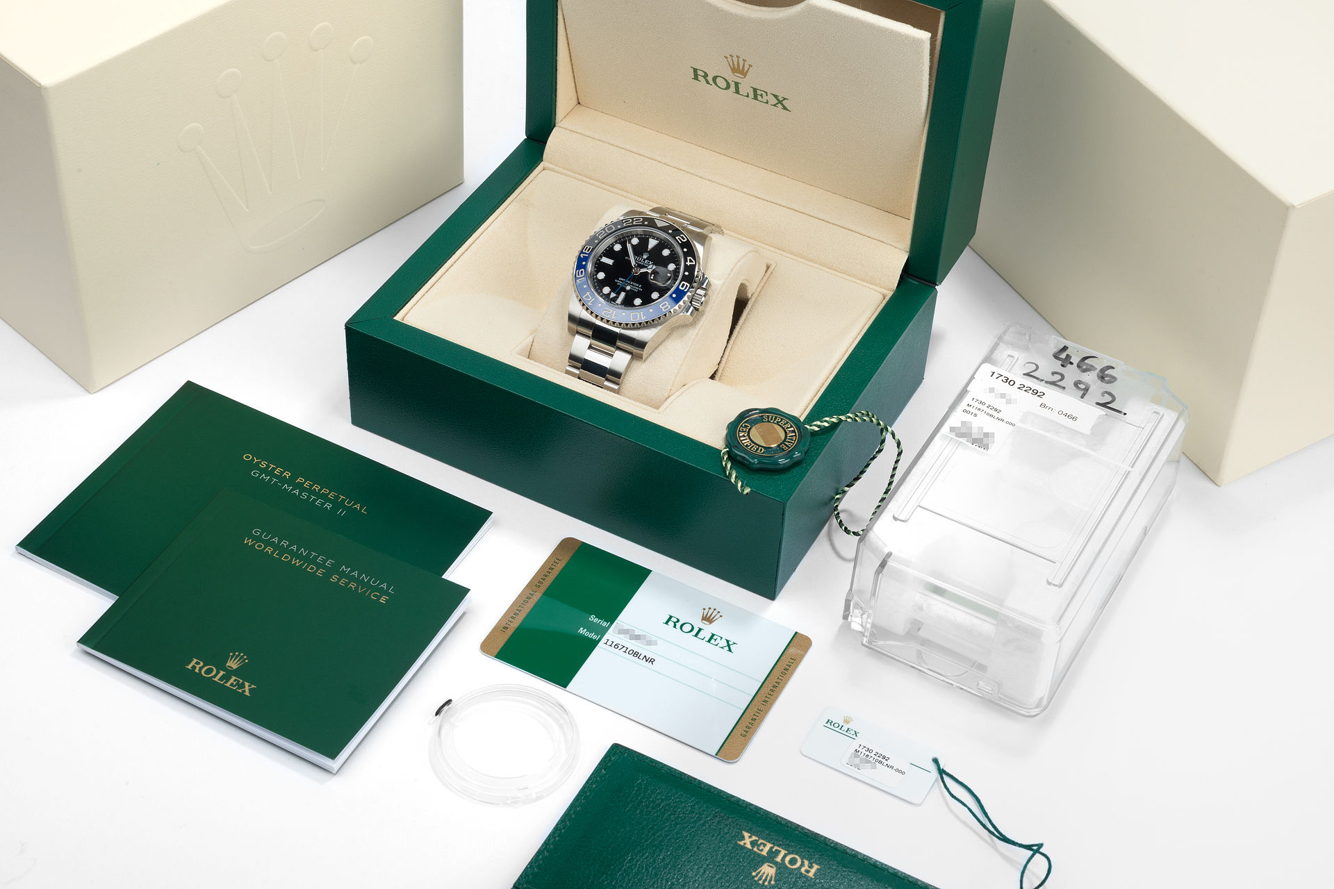 Brand New 2018 Batman | ref 116710BLNR | Rolex GMT-Master II