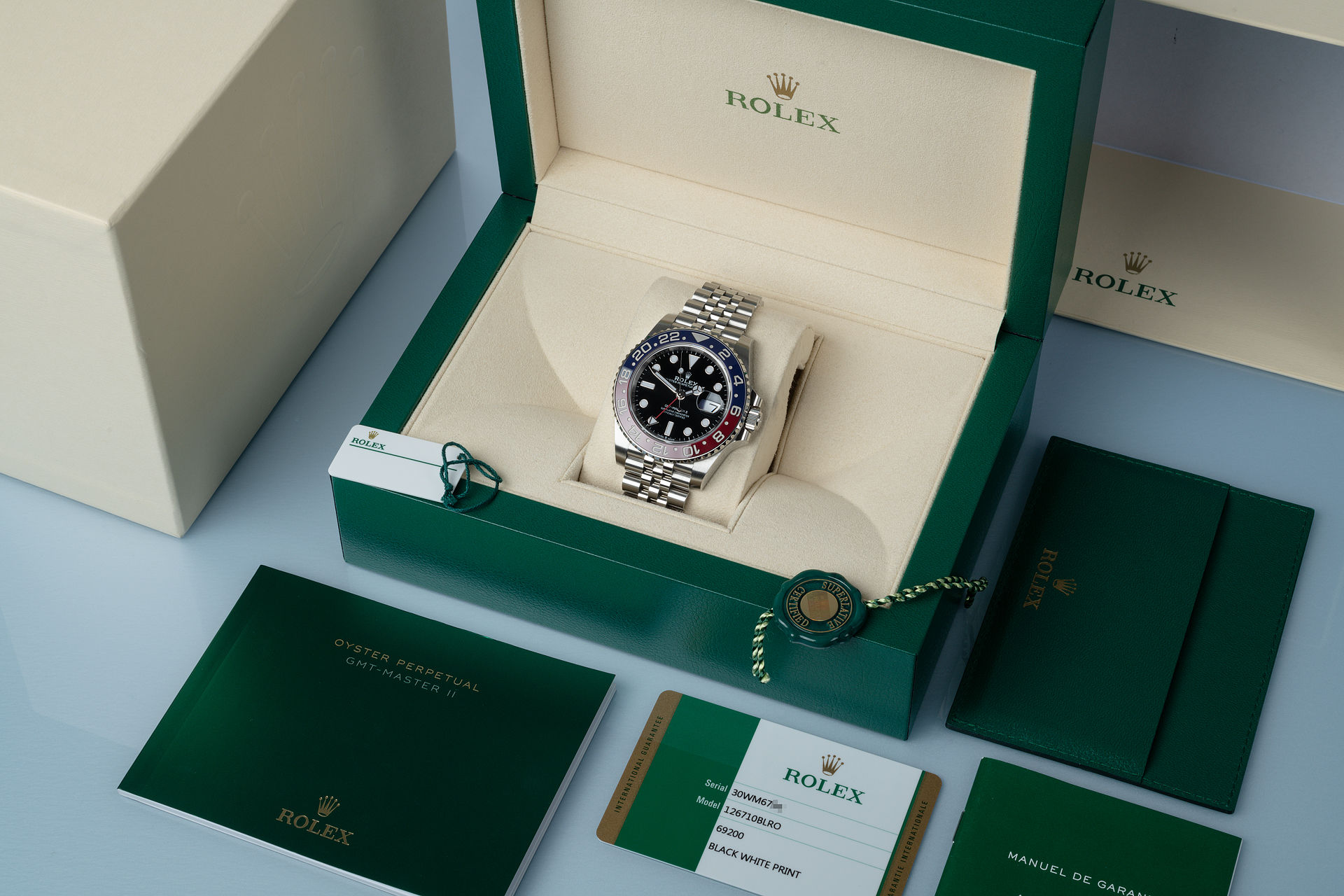 ref 126710BLRO | Brand New 5 Year Rolex Warranty | Rolex GMT-Master II