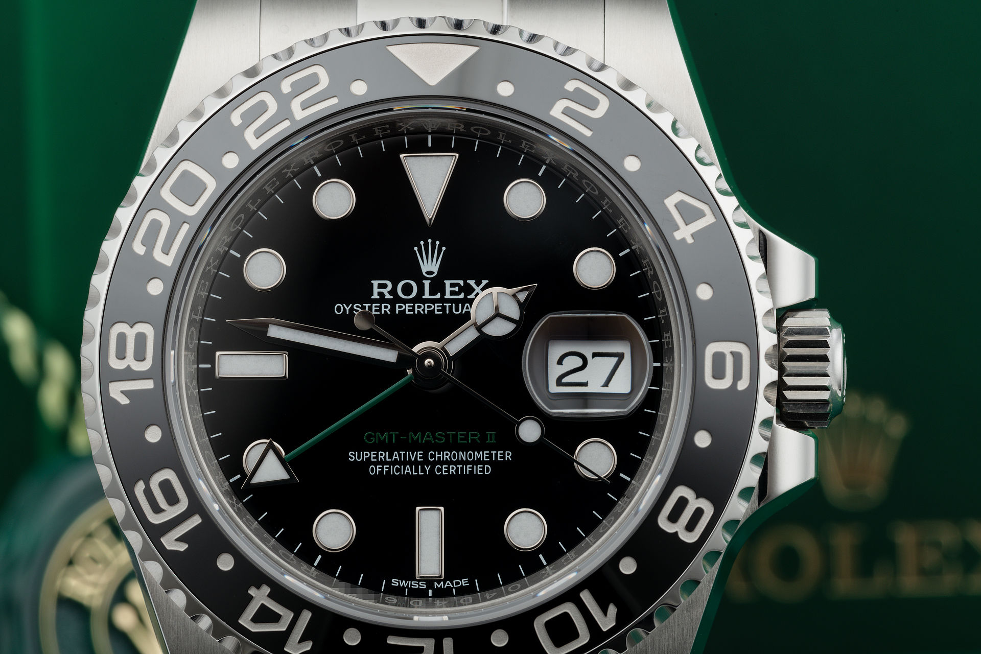 Brand New 5 Year Warranty | ref 116710LN | Rolex GMT-Master II