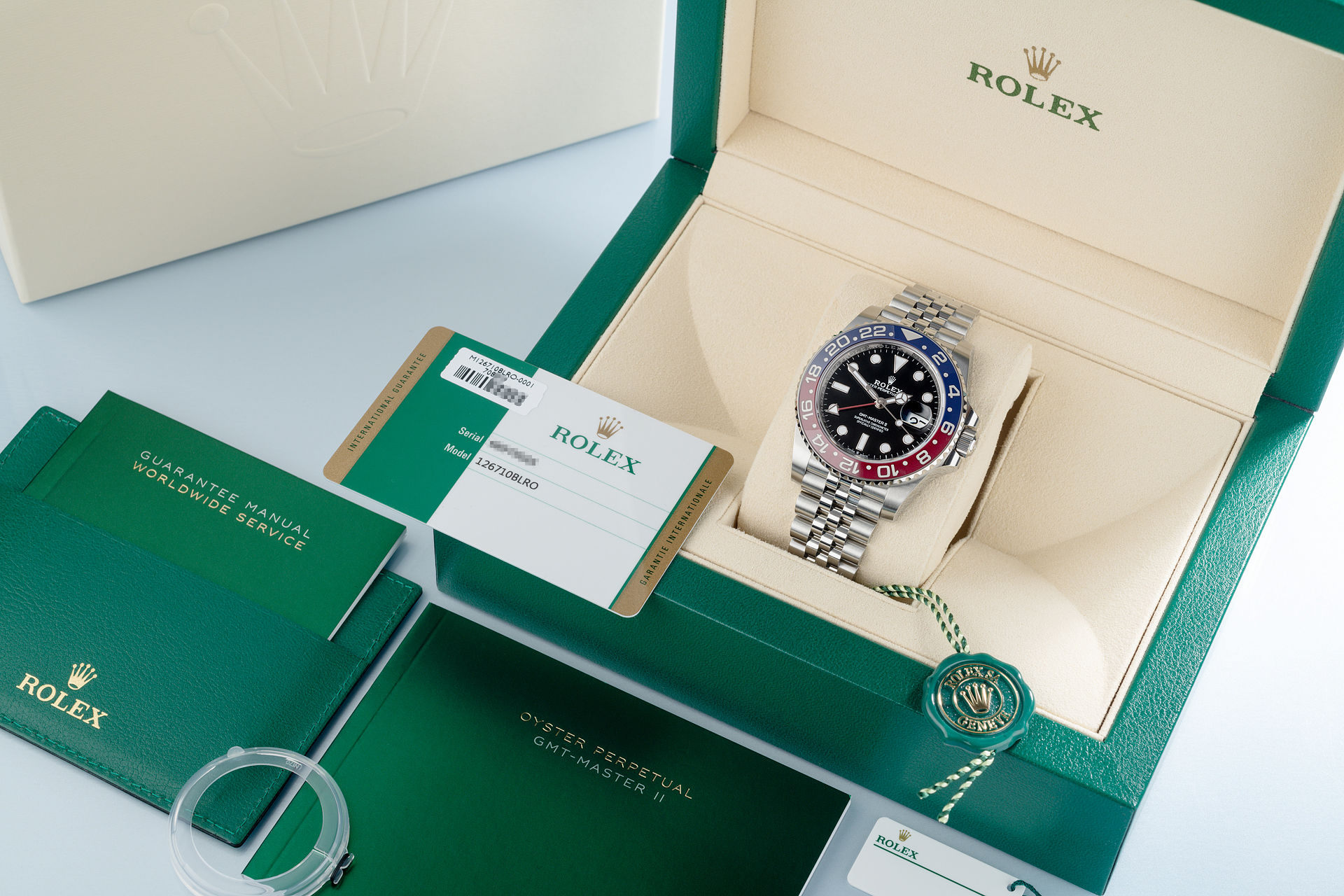 Brand New "5 Year Warranty" | ref 126710BLRO | Rolex GMT-Master II