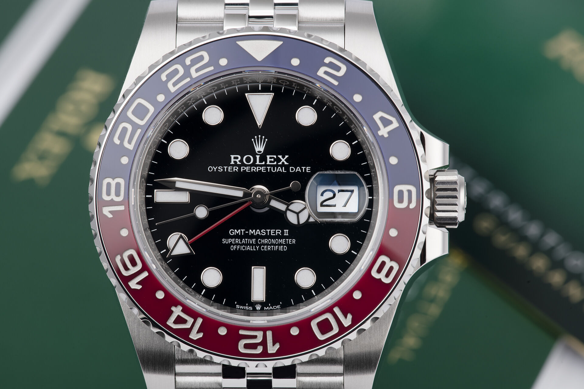 ref 126710BLRO | Rolex Warranty to 2026 | Rolex GMT-Master II