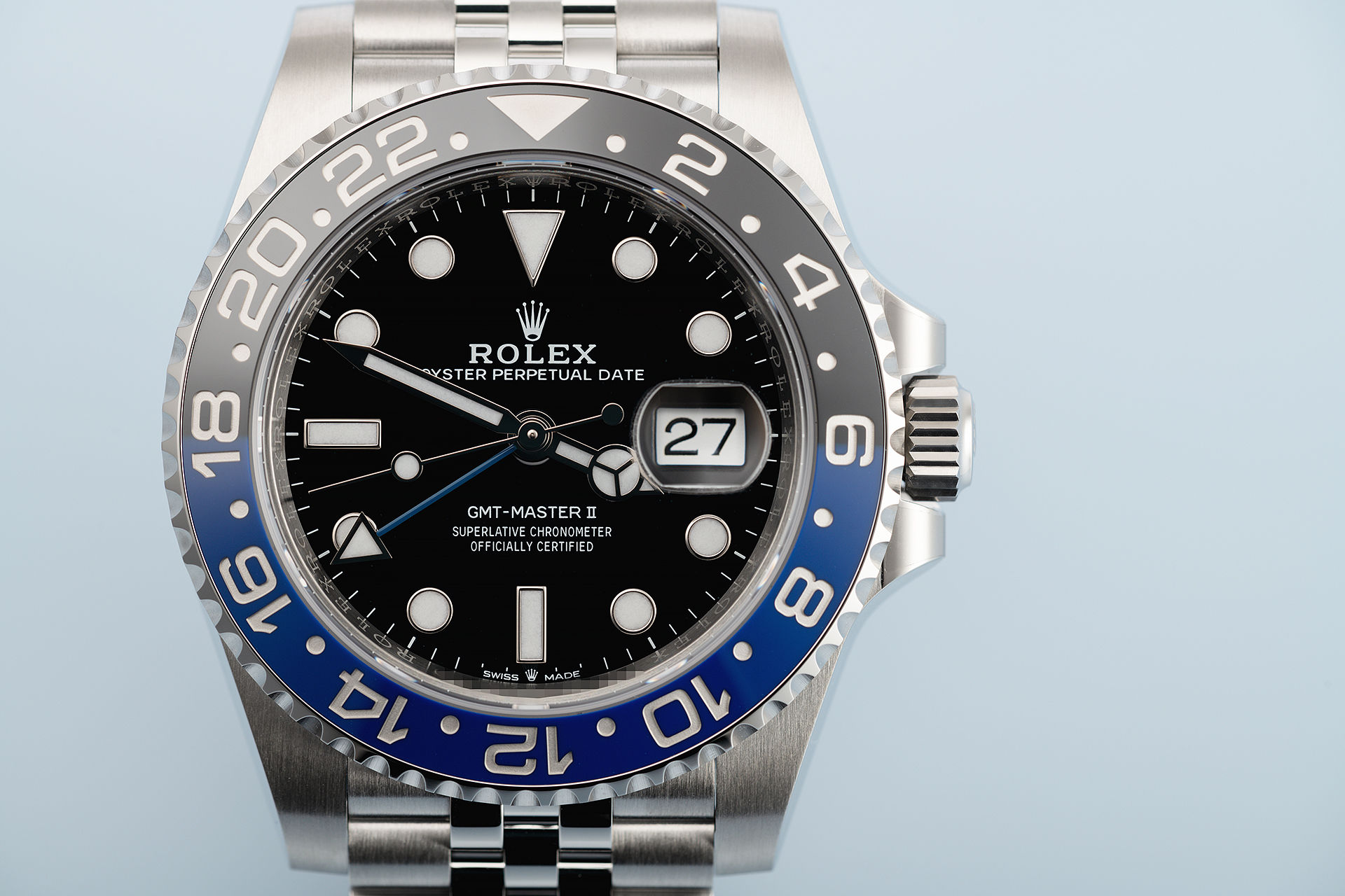 ref 126710BLNR | Brand New 'Batman Jubilee' | Rolex GMT-Master II