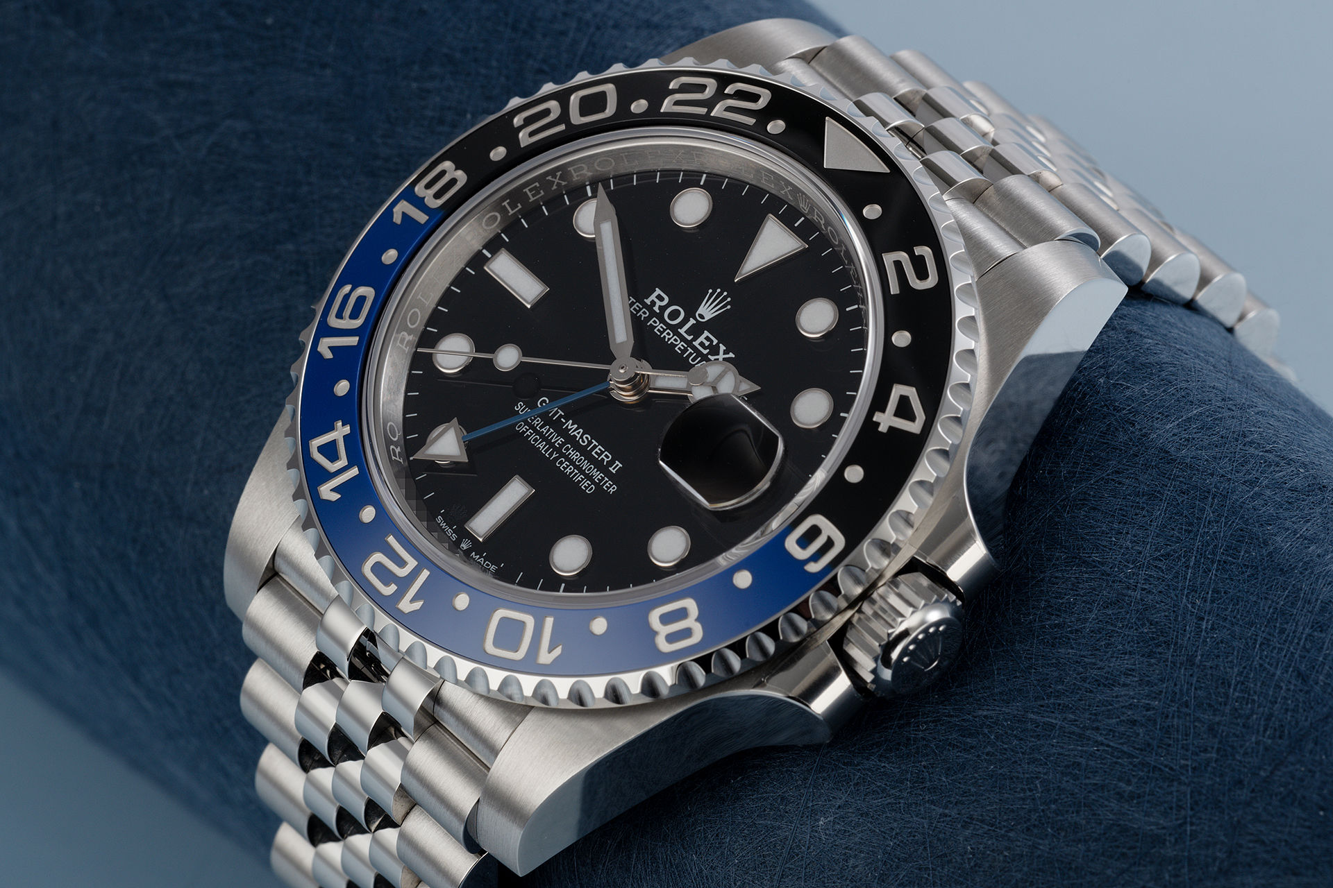 ref 126710BLNR | Brand New 'Batman Jubilee' | Rolex GMT-Master II