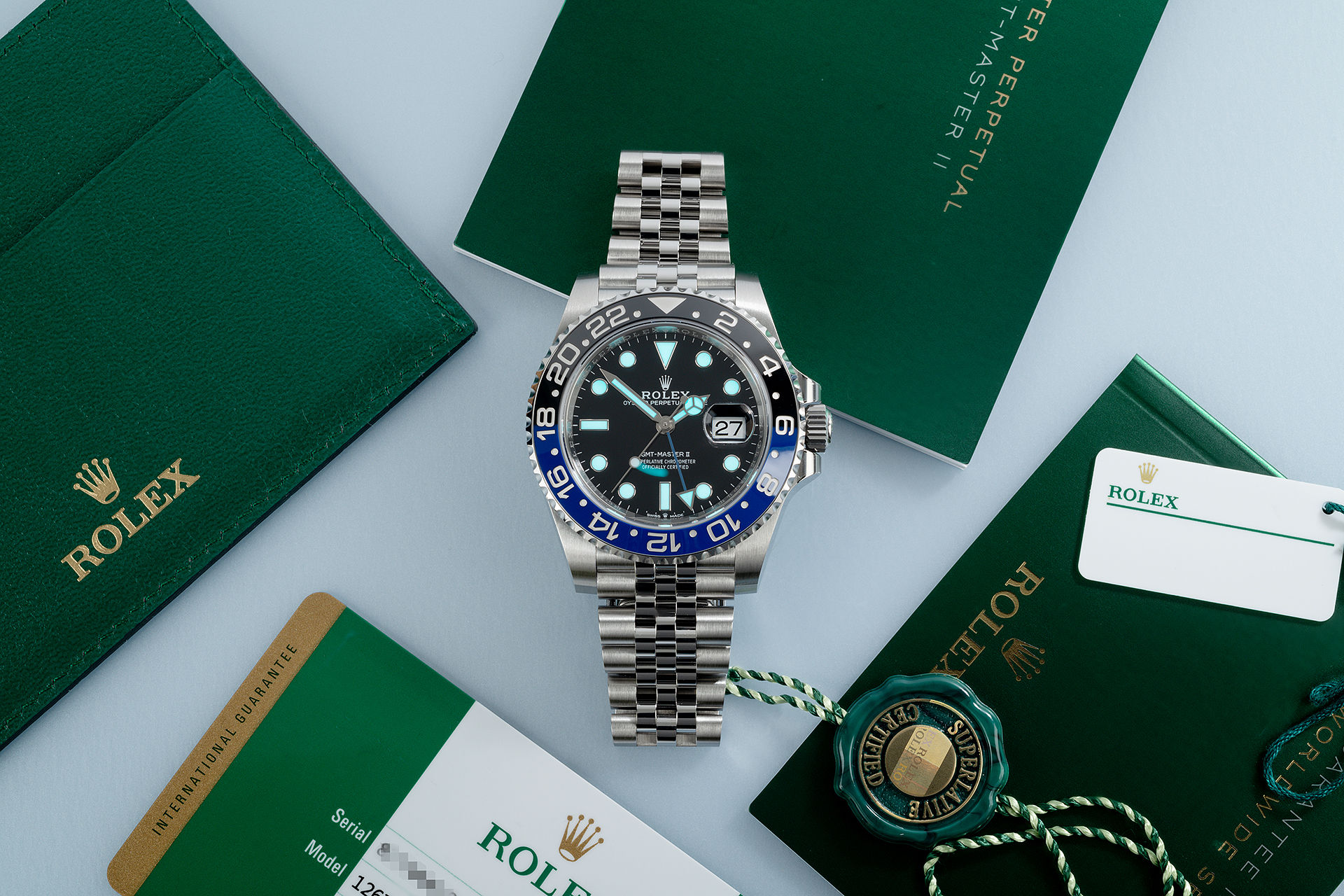 ref 126710BLNR | Brand New 'Batman Jubilee' | Rolex GMT-Master II