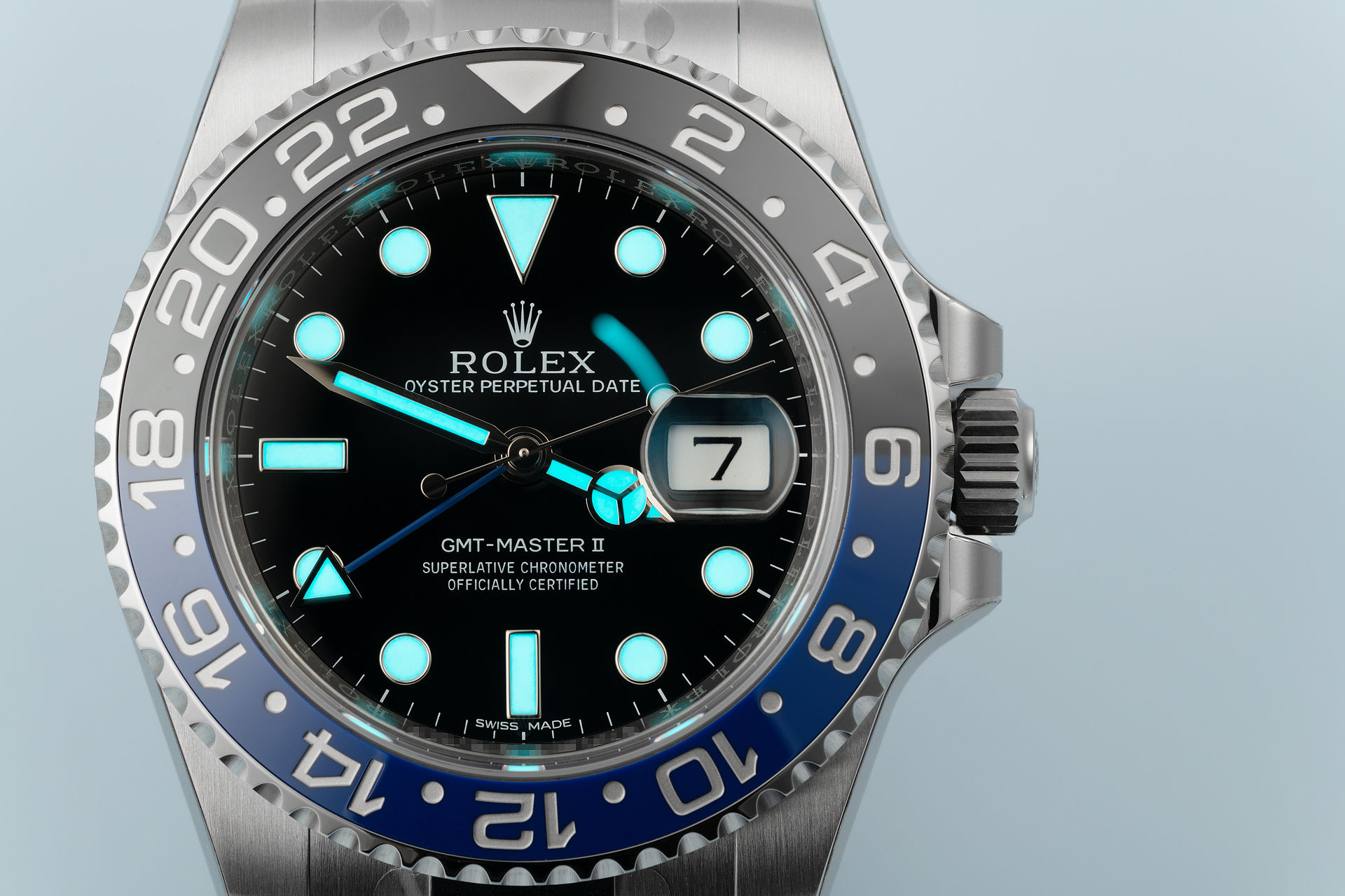 ref 116710BLNR | Brand New 'Batman' | Rolex GMT-Master II