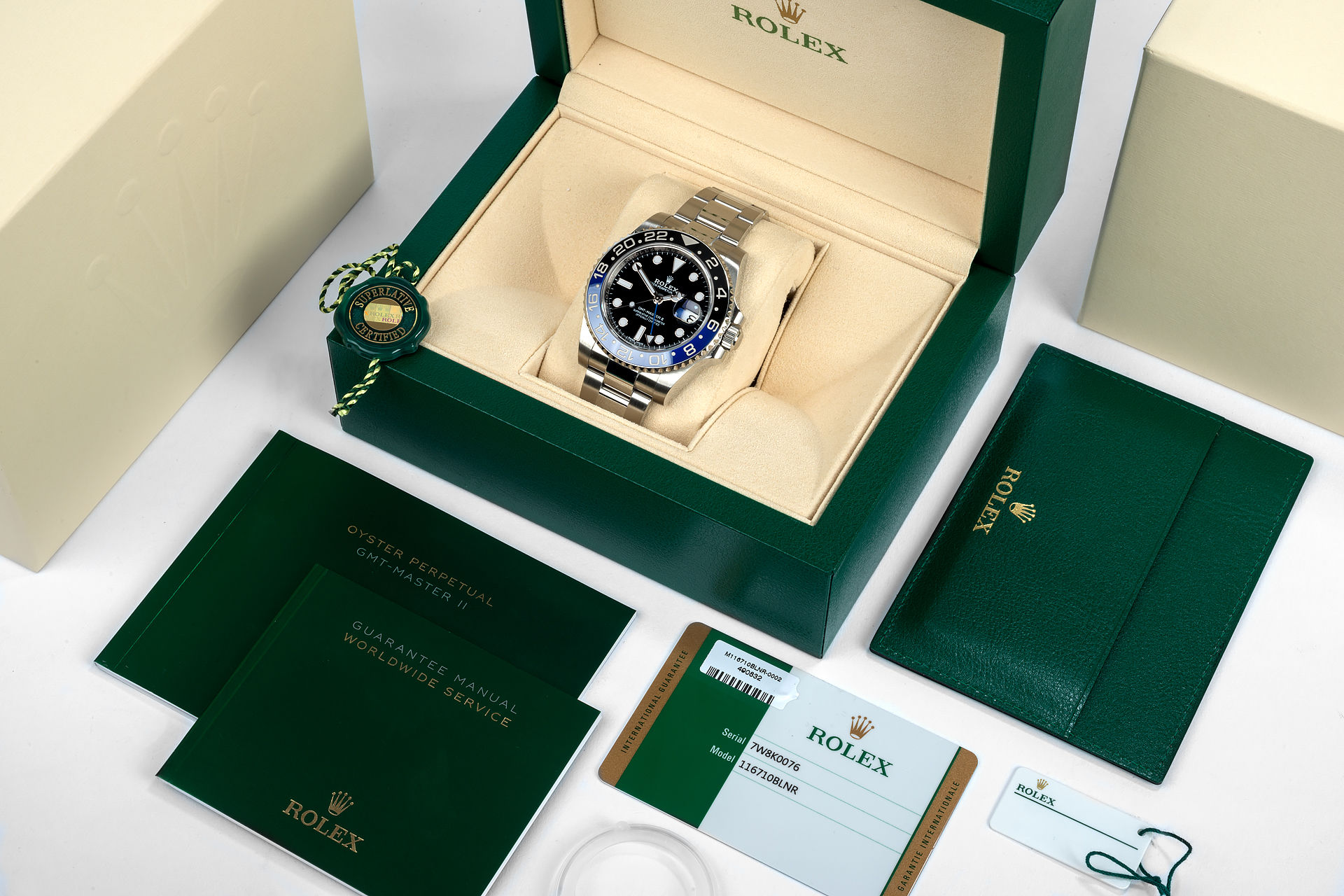 ref 116710BLNR | Brand New 'Batman' | Rolex GMT-Master II