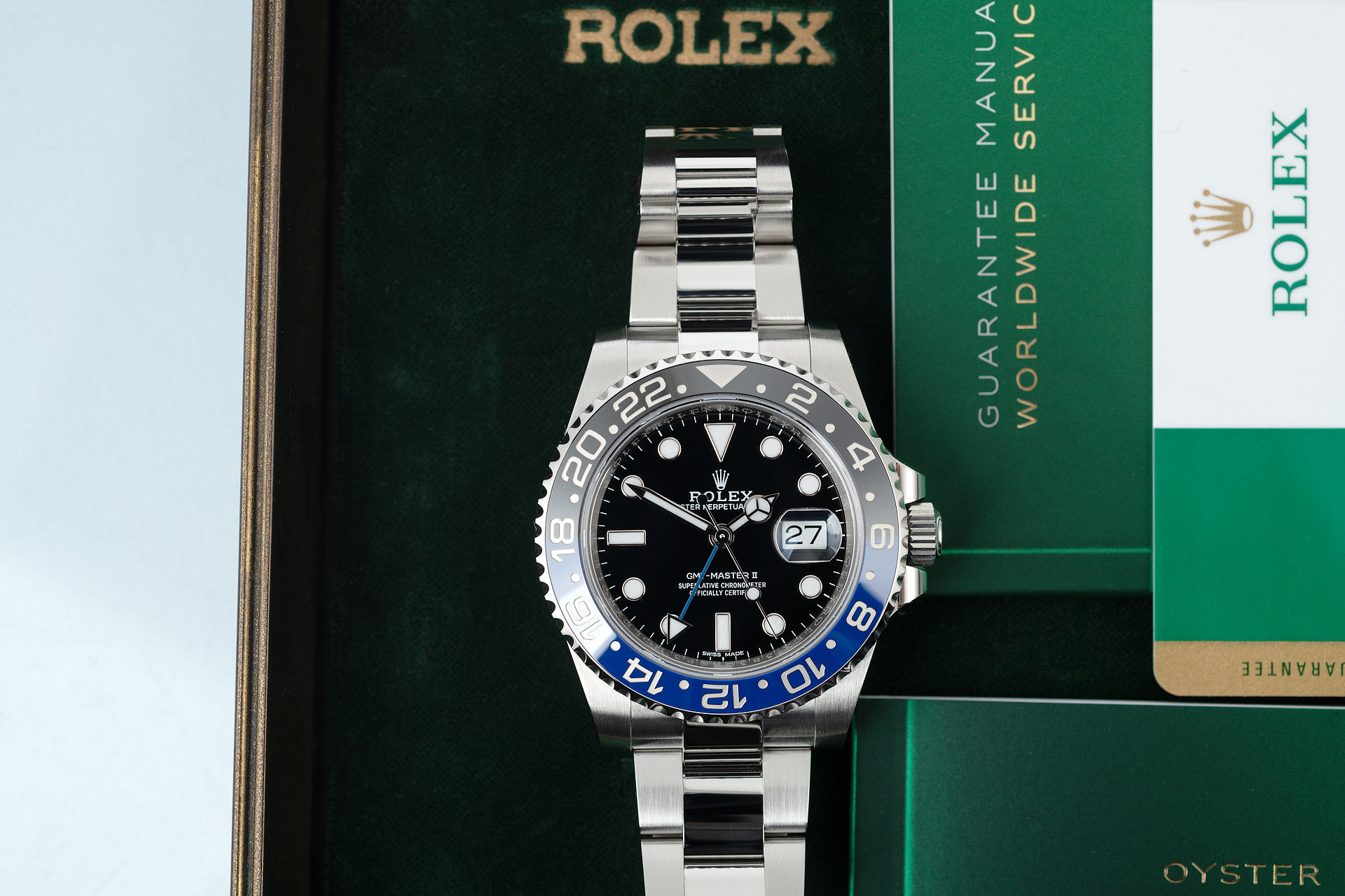 ref 116710BLNR | 'Batman' Never Worn | Rolex GMT-Master II