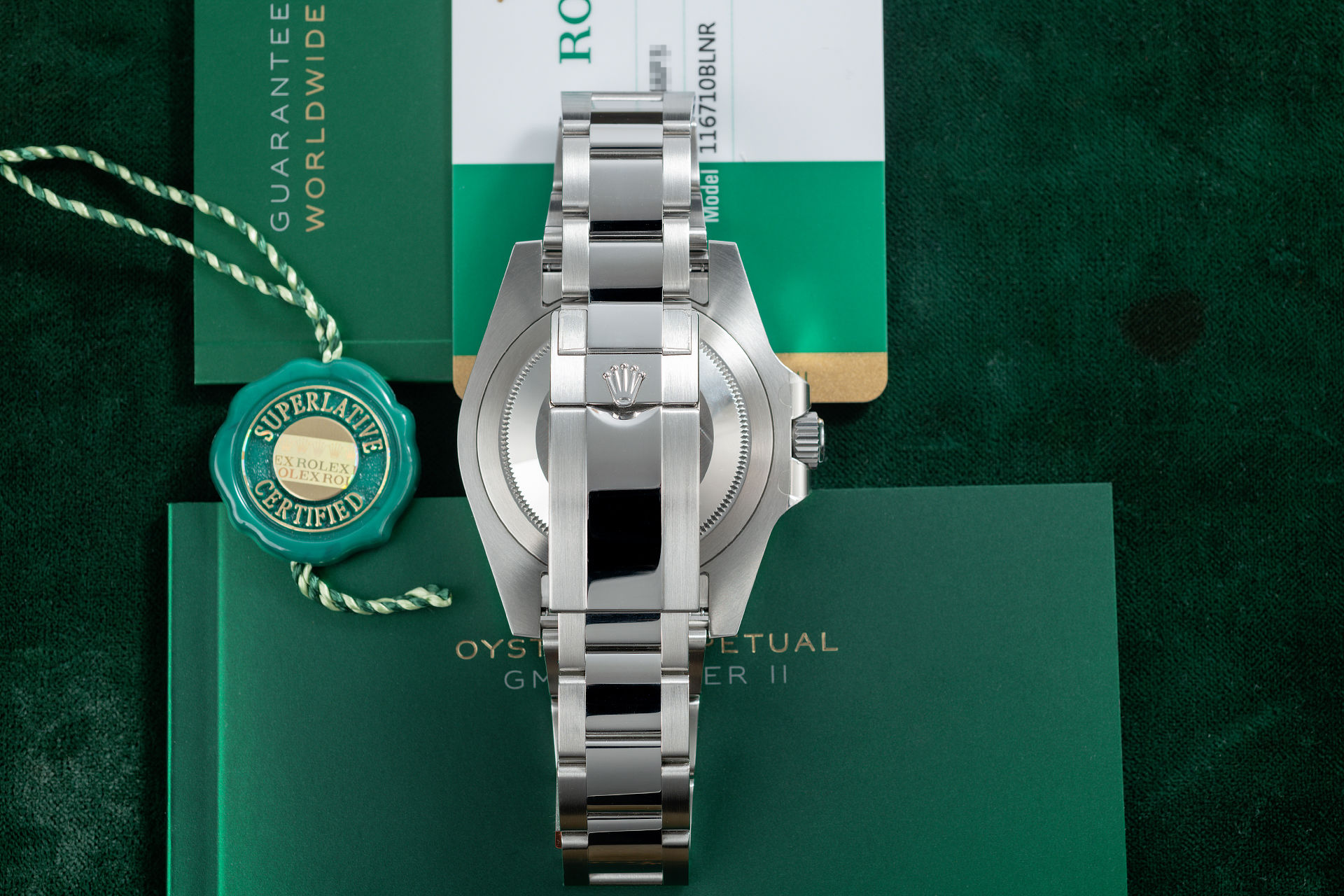 ref 116710BLNR | 'Batman' Never Worn | Rolex GMT-Master II