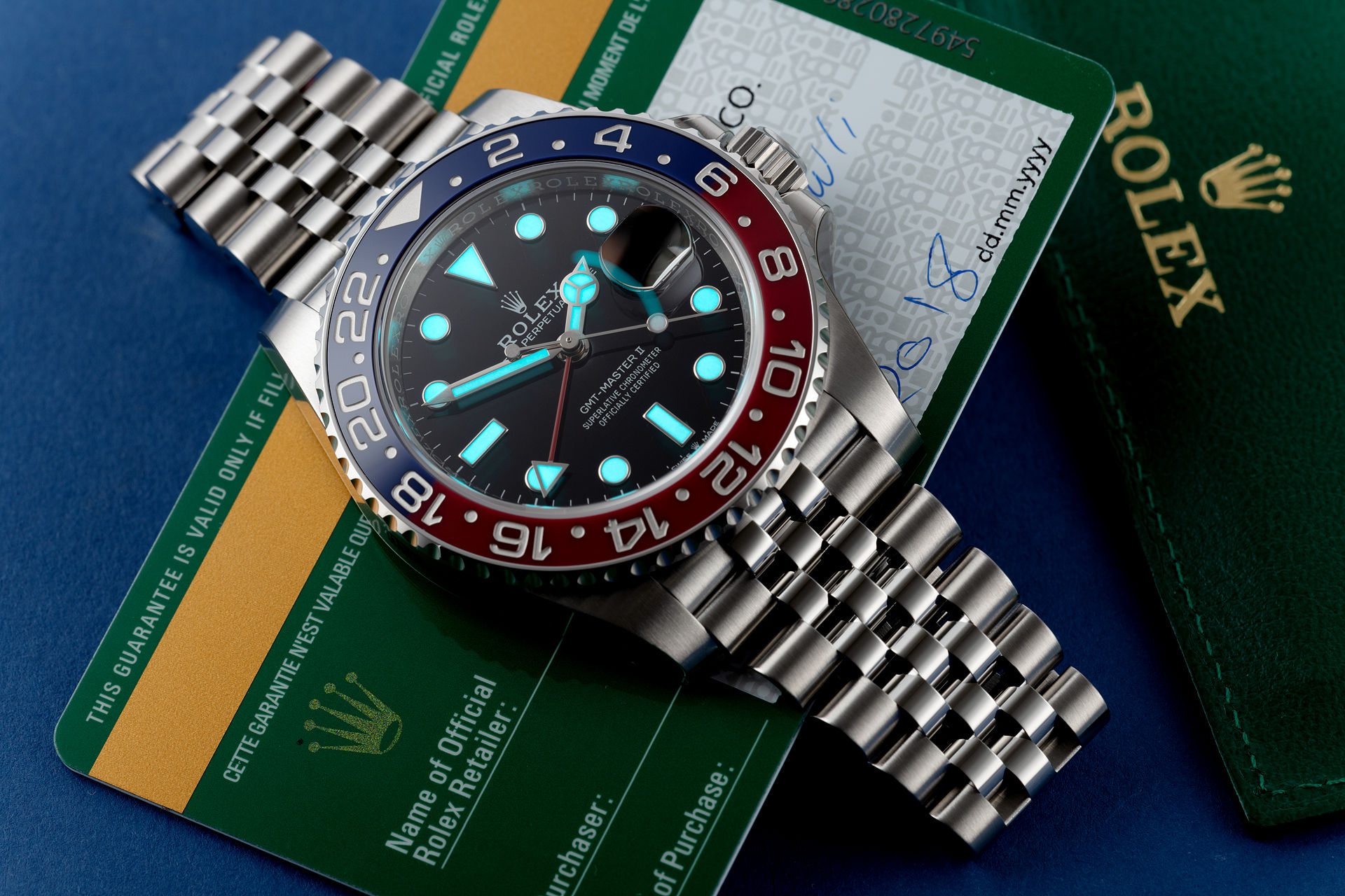 ref 126710BLRO | Brand New 'BLRO' Fully Stickered | Rolex GMT-Master II