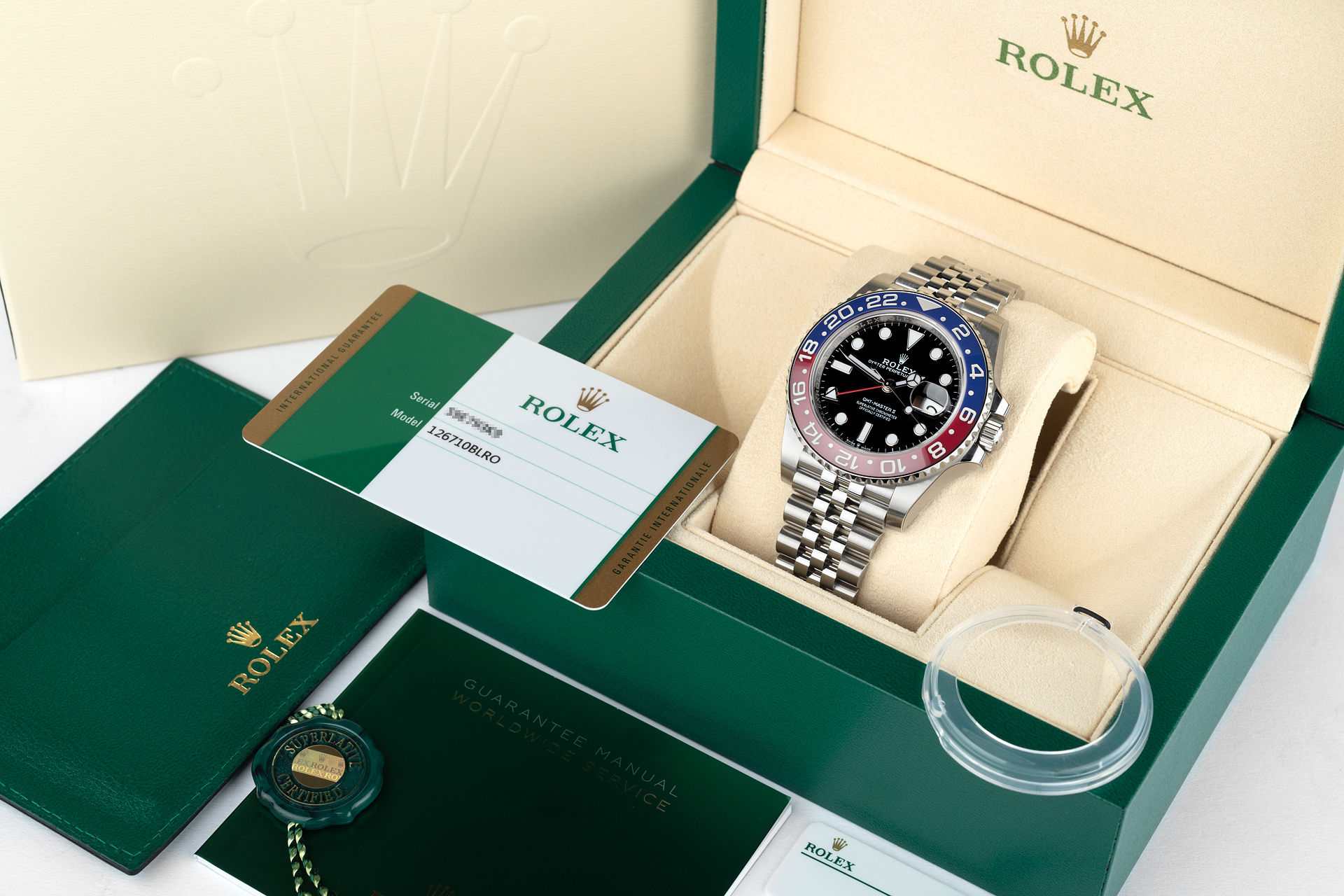 ref 126710BLRO | Brand New 'BLRO' Fully Stickered | Rolex GMT-Master II