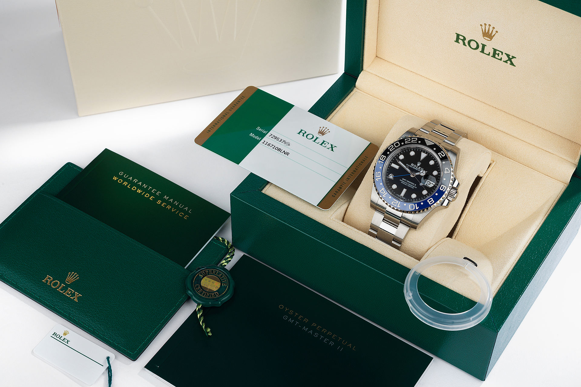 ref 116710BLNR | 5 Year Warranty  | Rolex GMT-Master II