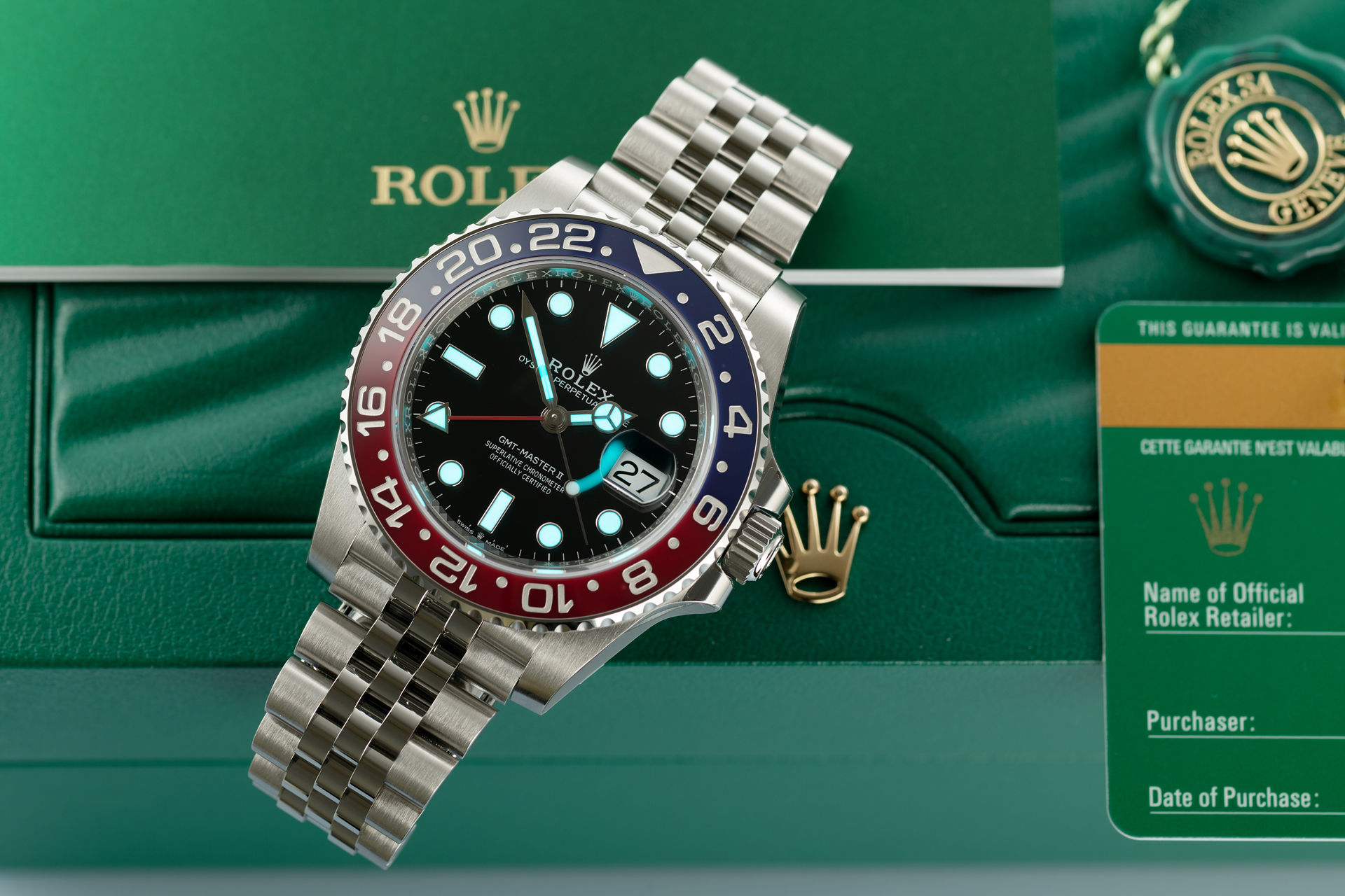 ref 126710BLRO | Brand New 'Full Set' | Rolex GMT-Master II