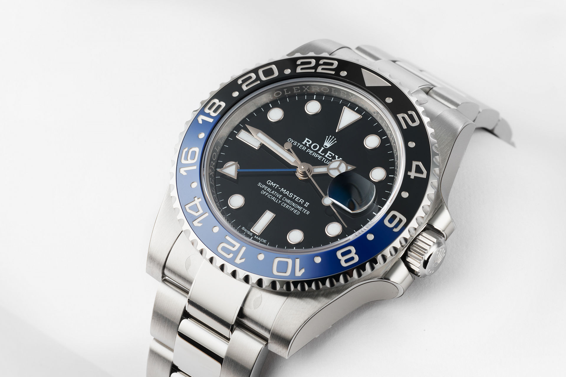 ref 116710BLNR | 'Fully Stickered' Batman | Rolex GMT-Master II