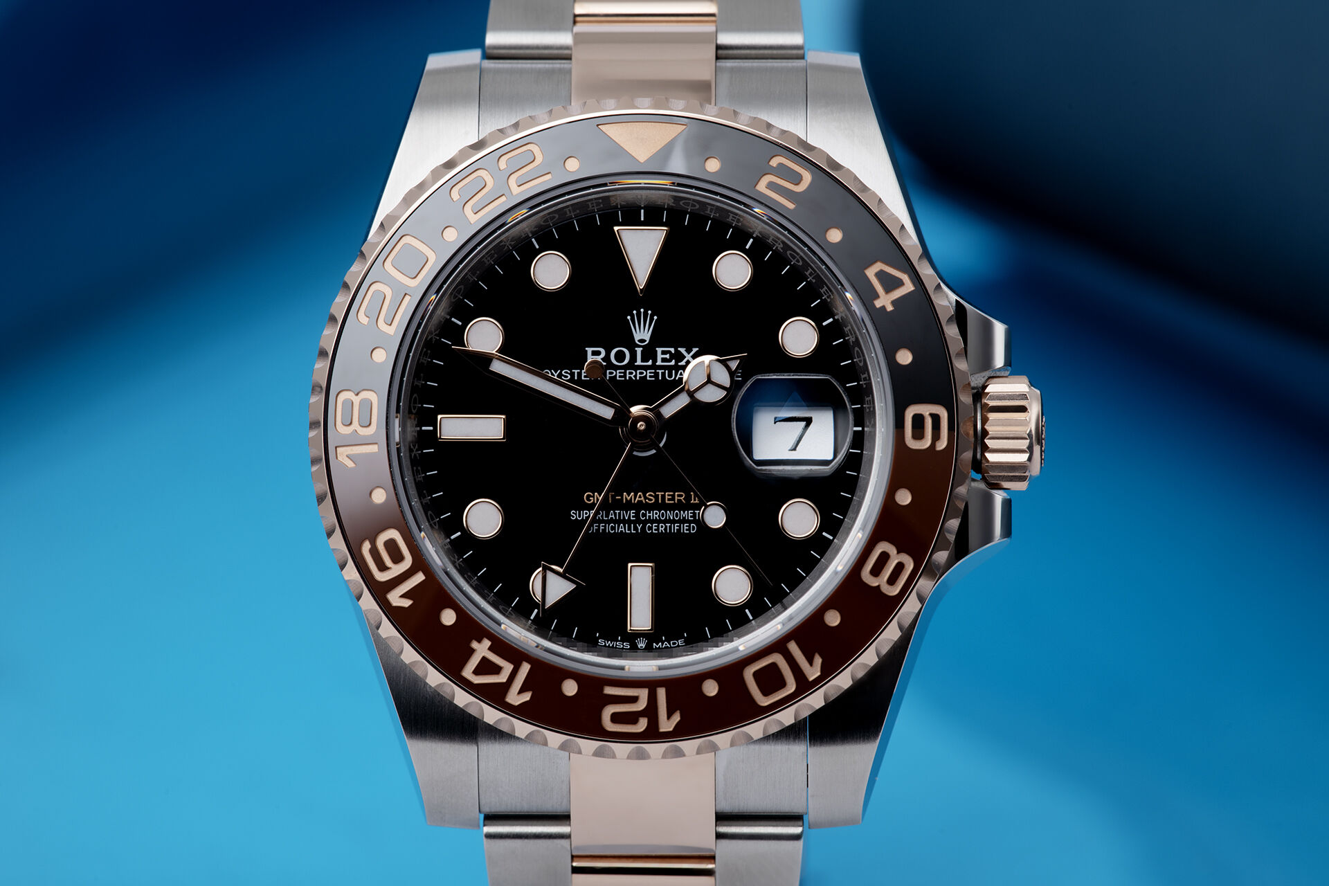 ref 126711CHNR | Brand New 'Everose & Steel' | Rolex GMT-Master II