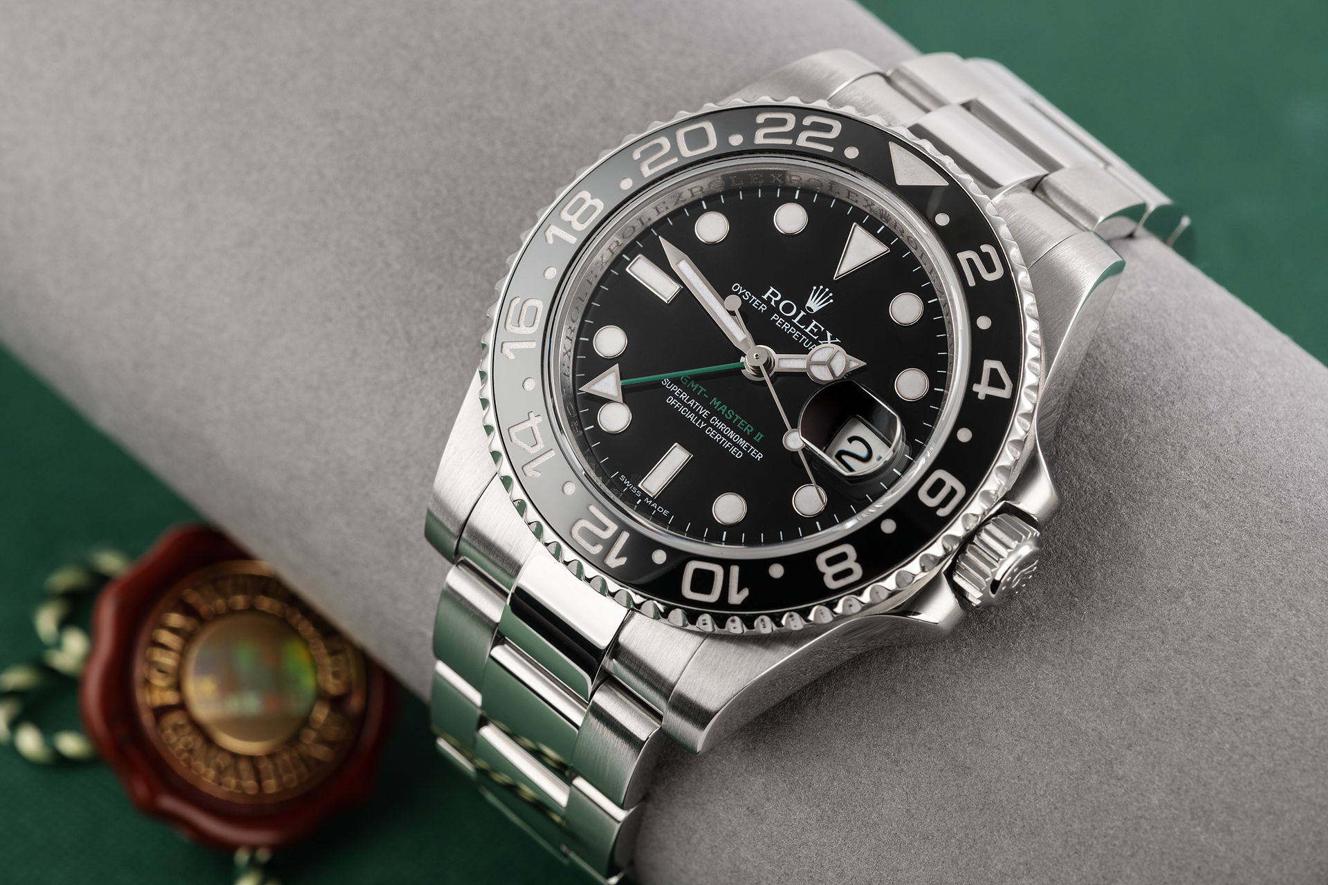 ref 116710LN | 'Cerachrom Bezel' Box & Papers  | Rolex GMT-Master II