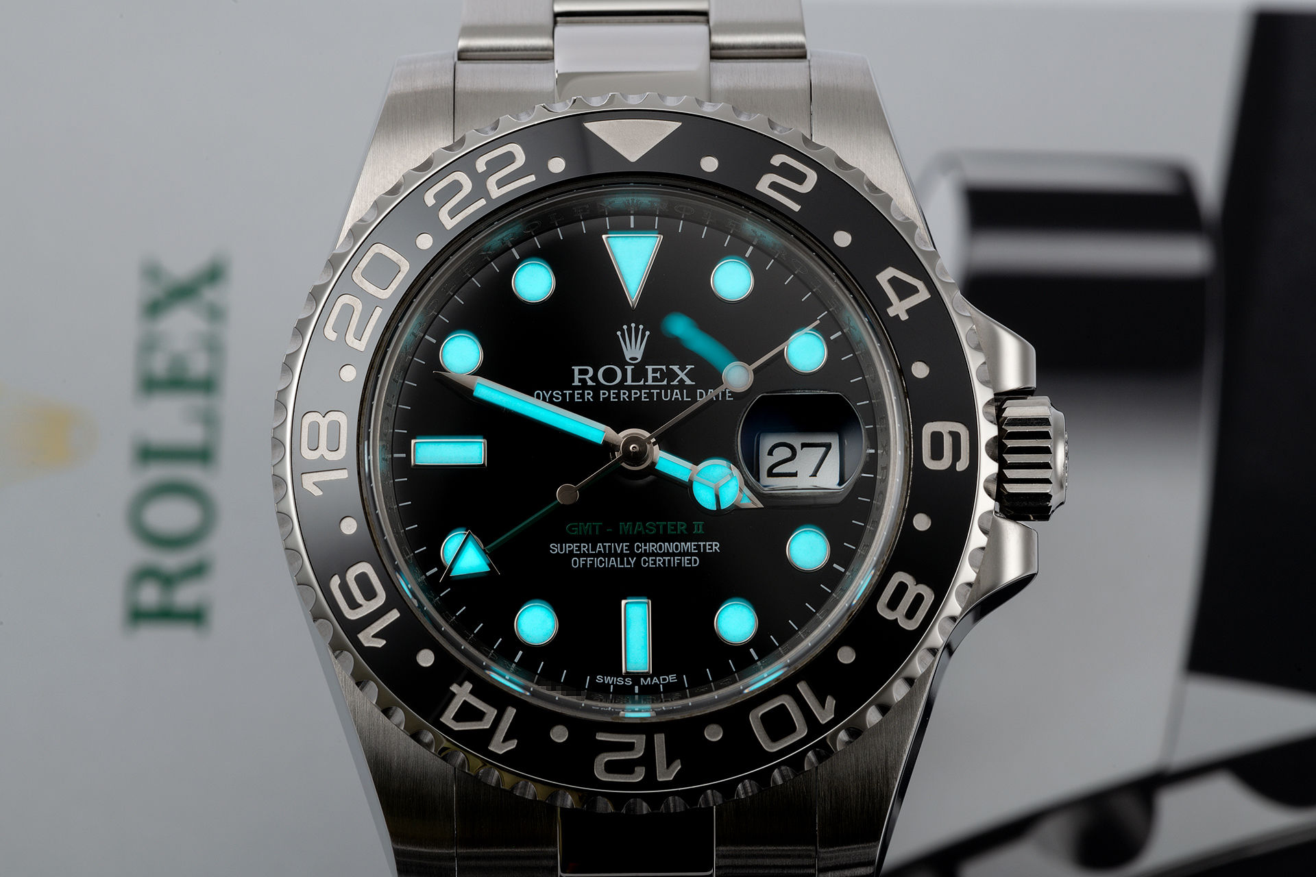 ref 116710LN | Cerachrom Bezel 'Full Set' | Rolex GMT-Master II