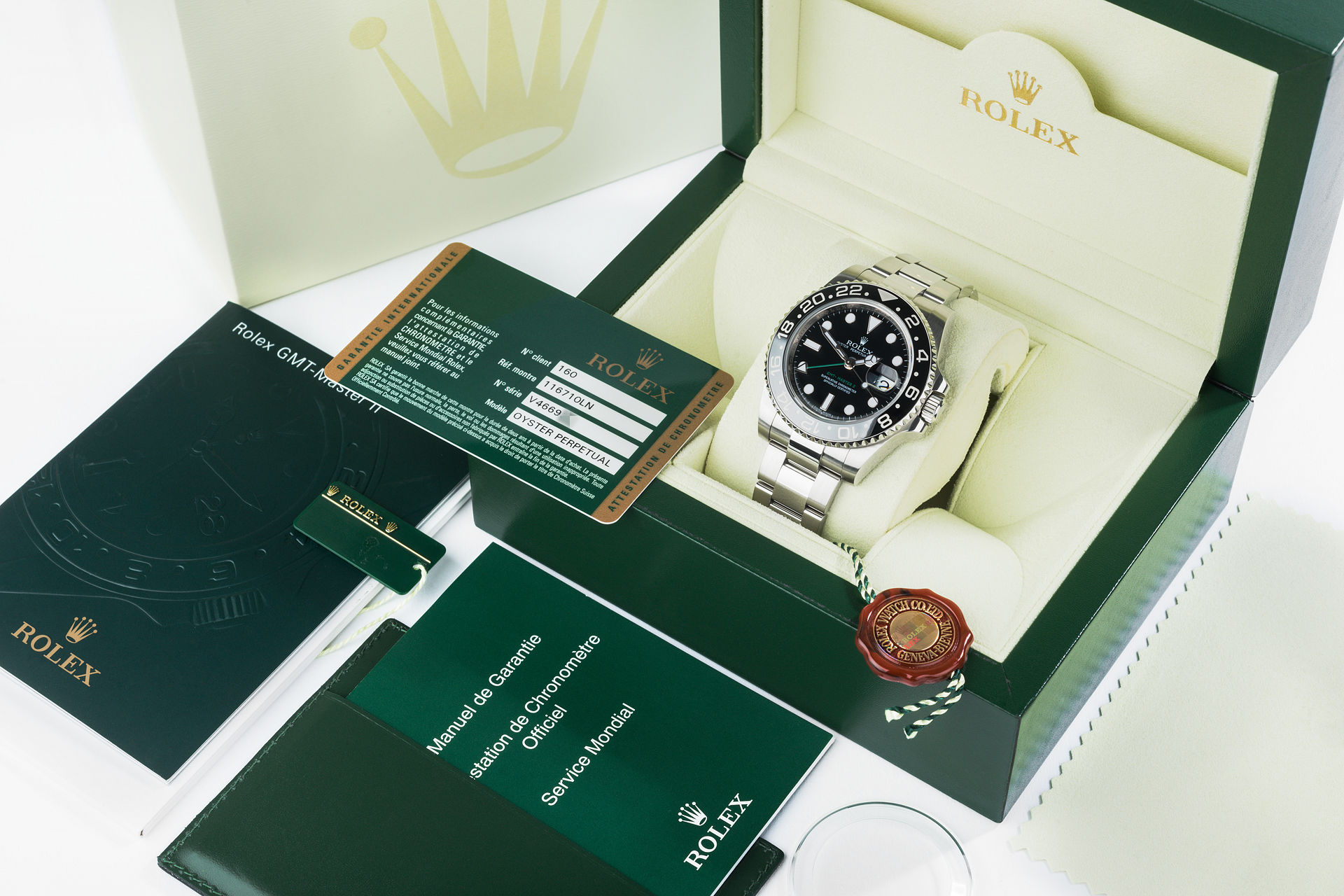 ref 116710LN | Cerachrom Model 'Full Set' | Rolex GMT-Master II