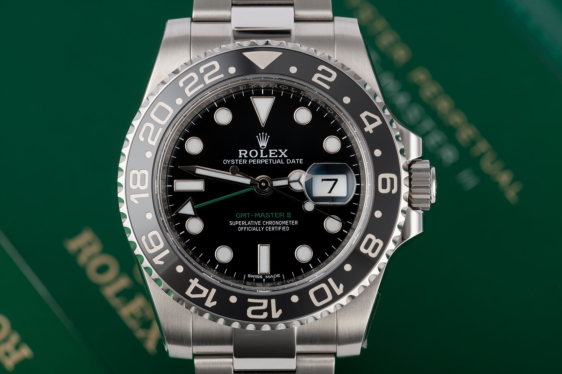 ref 116710LN | 'Cerachrom Model' | Rolex GMT-Master II