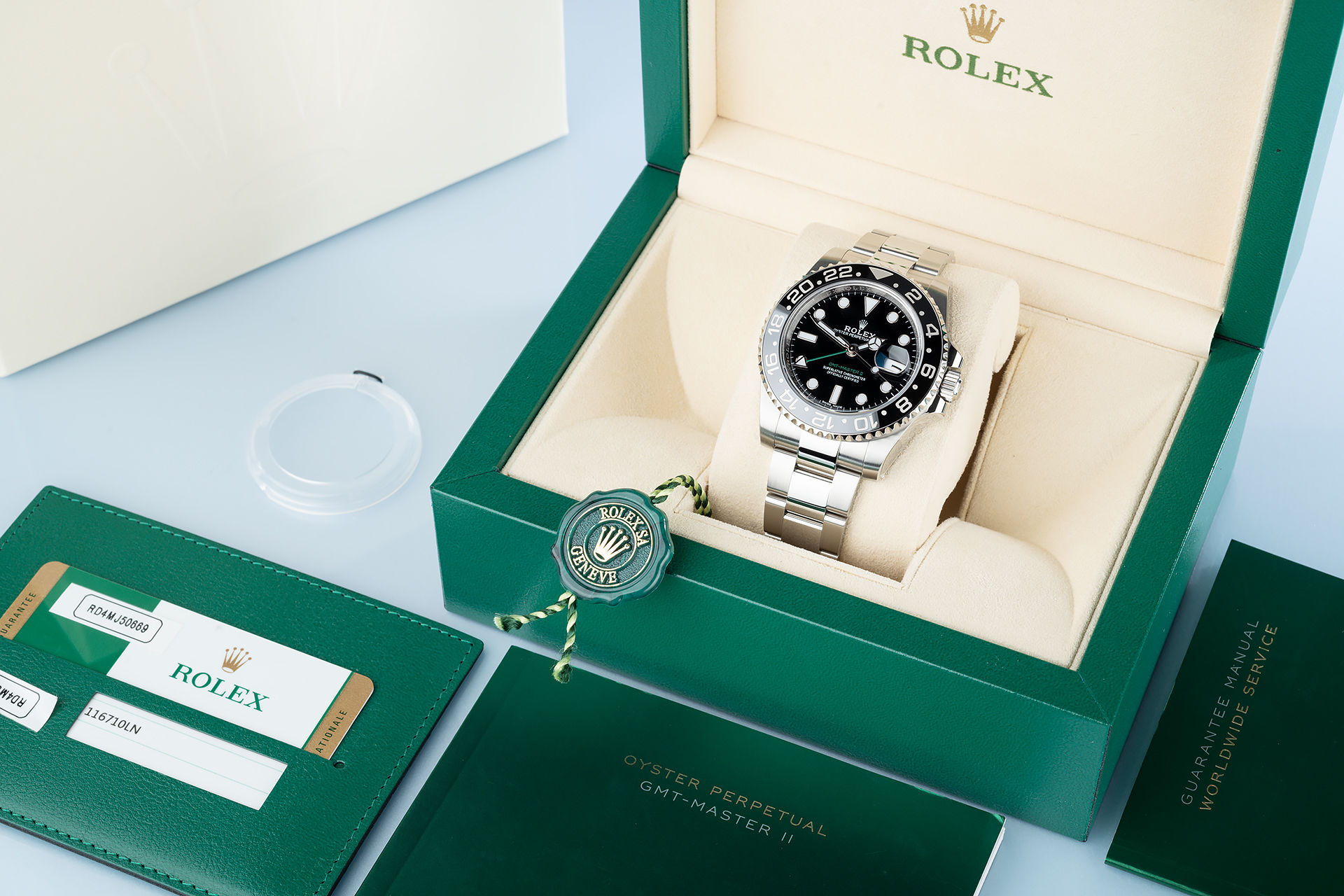 ref 116710LN | 'Cerachrom Model' | Rolex GMT-Master II